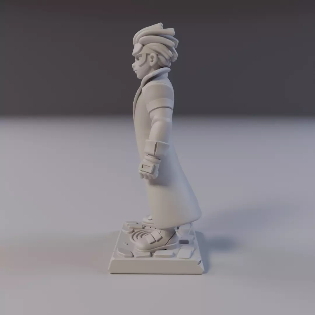 Static Shock Justice League 3D print model_4