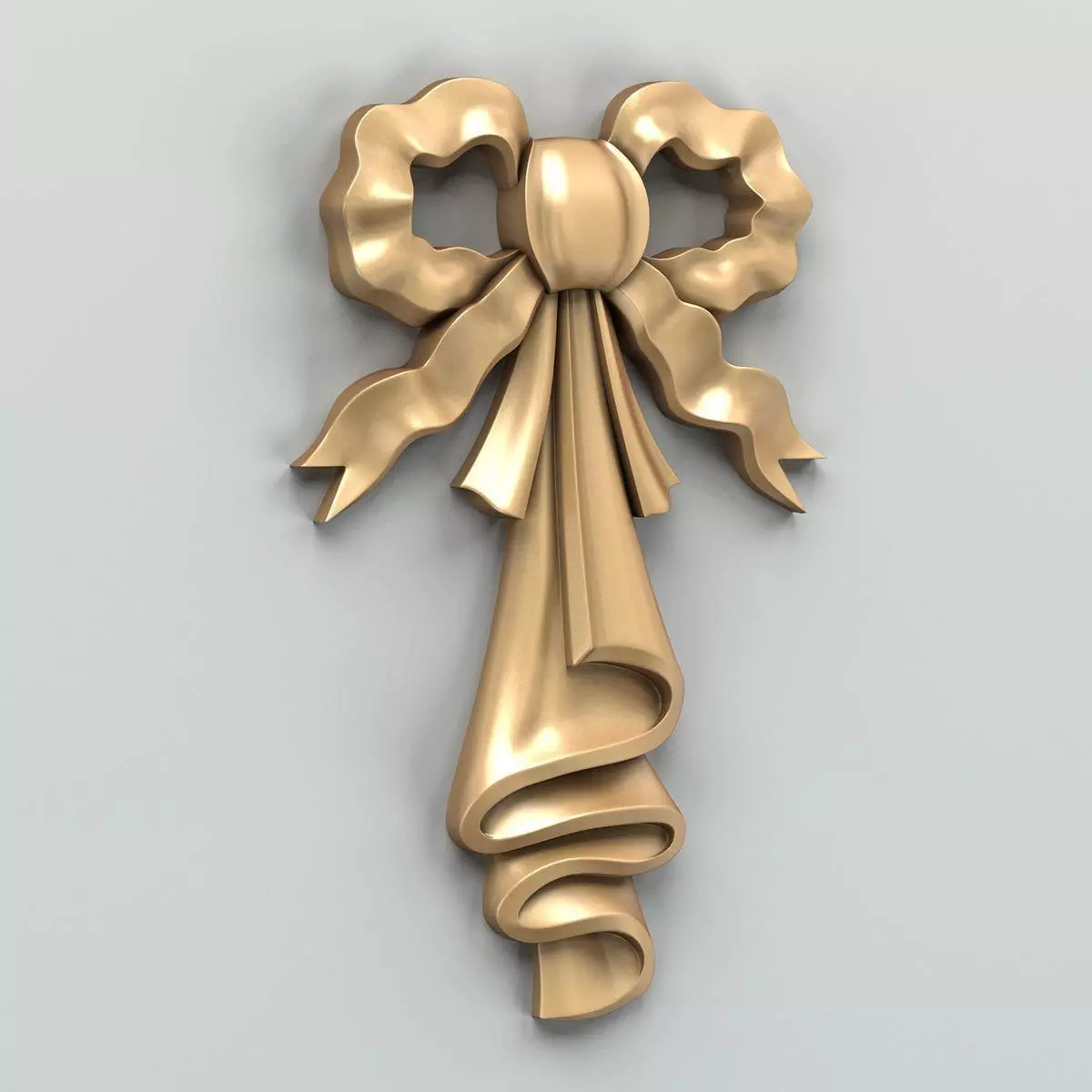 Carved decor central 016 3D model