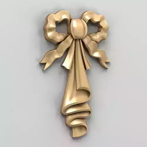 Carved decor central 016 3D model