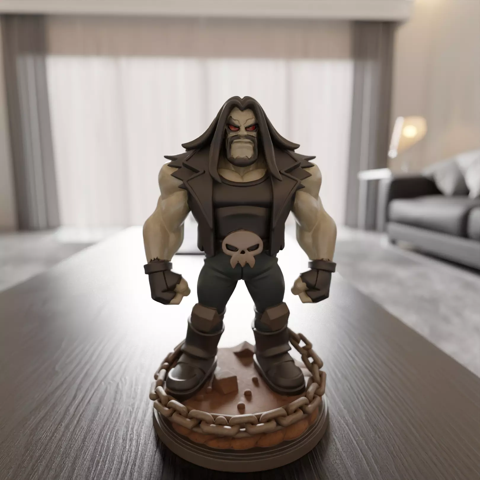 Wolf The Main Man Justice League 3D print model_0