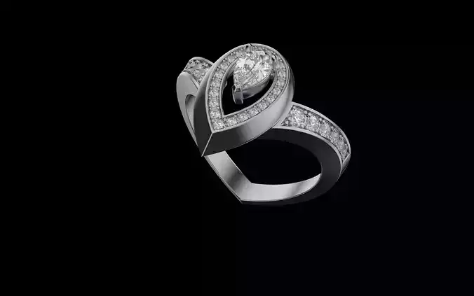 ring messika 17 mm fiery