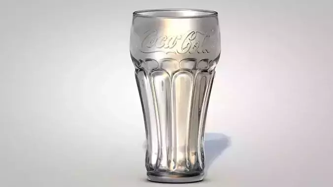 Coca-Cola Glass 3D model