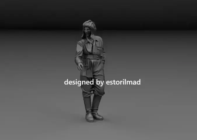 WW2 Russian Tank Driver T 34