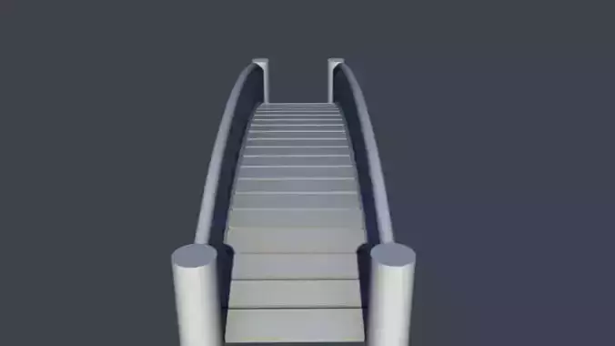 Simple Bridge 3D model