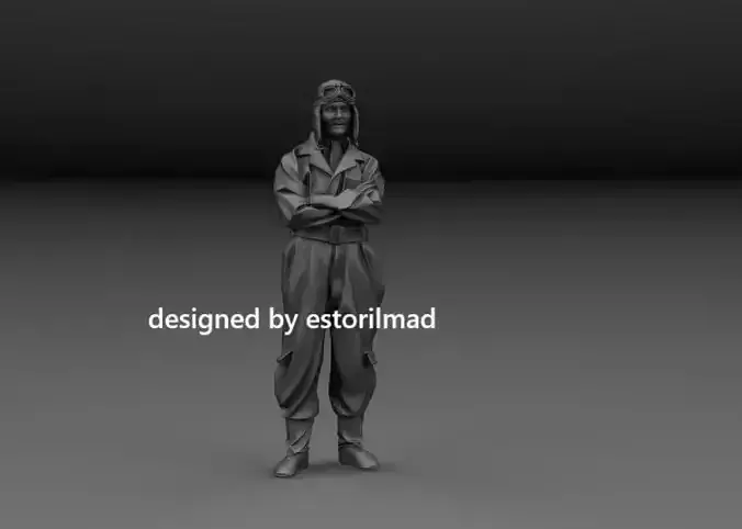 WW2 JAPANESE PILOT PLANE ZERO KAMIKAZE V5