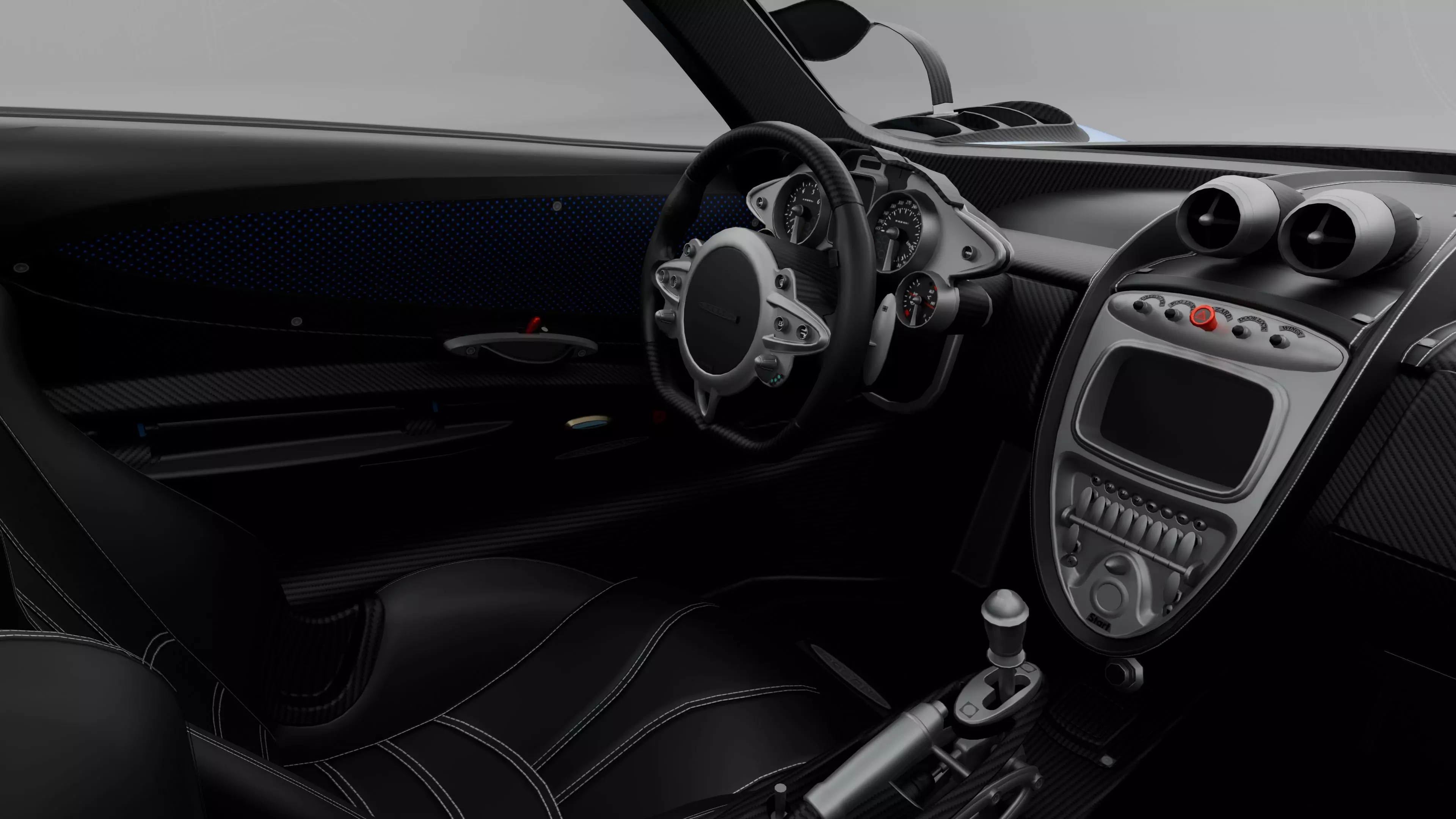 Pagani Imola 3D model_12