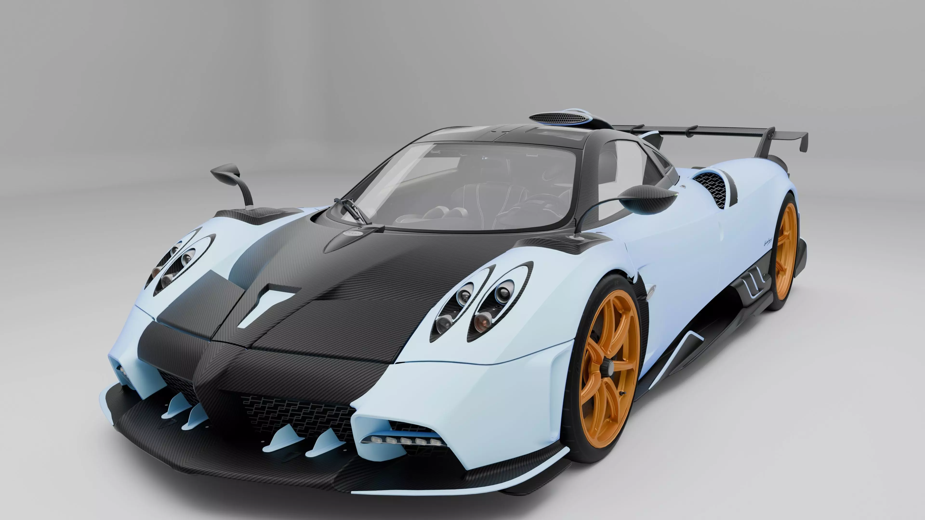 Pagani Imola 3D model_1