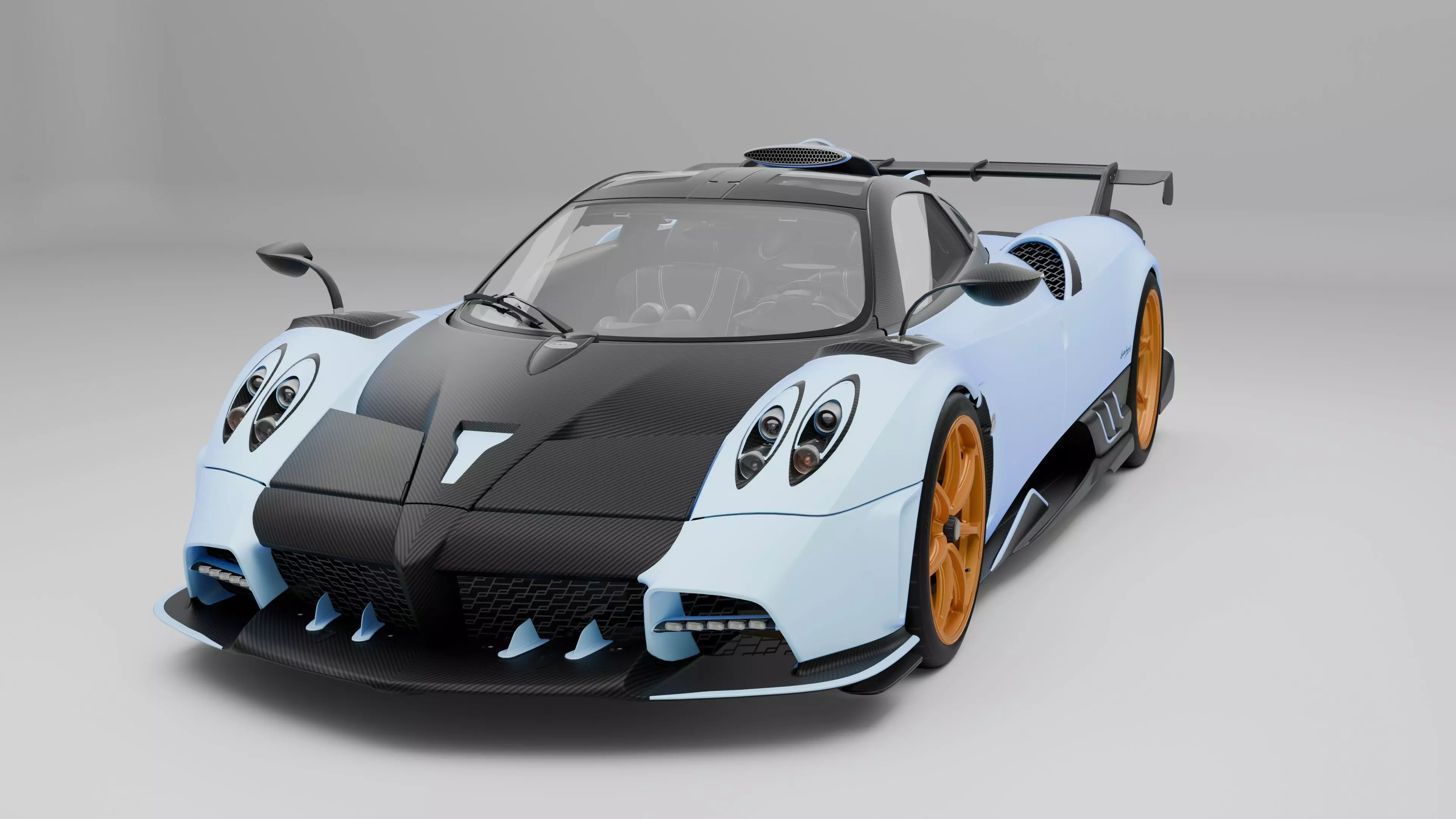 Pagani Imola 3D model_0