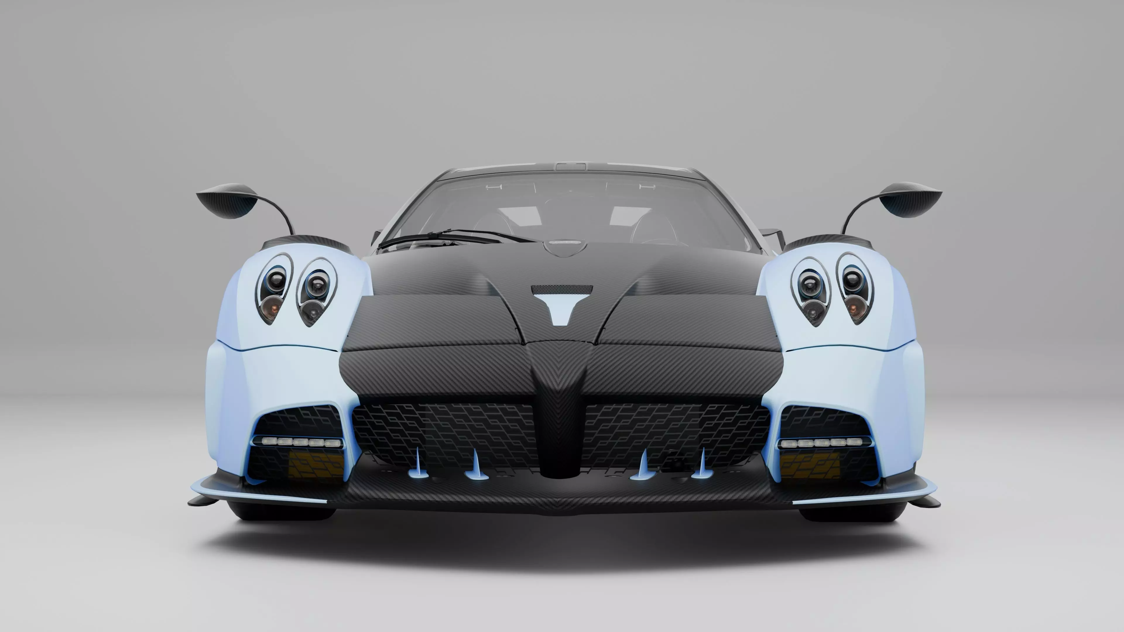 Pagani Imola 3D model_2