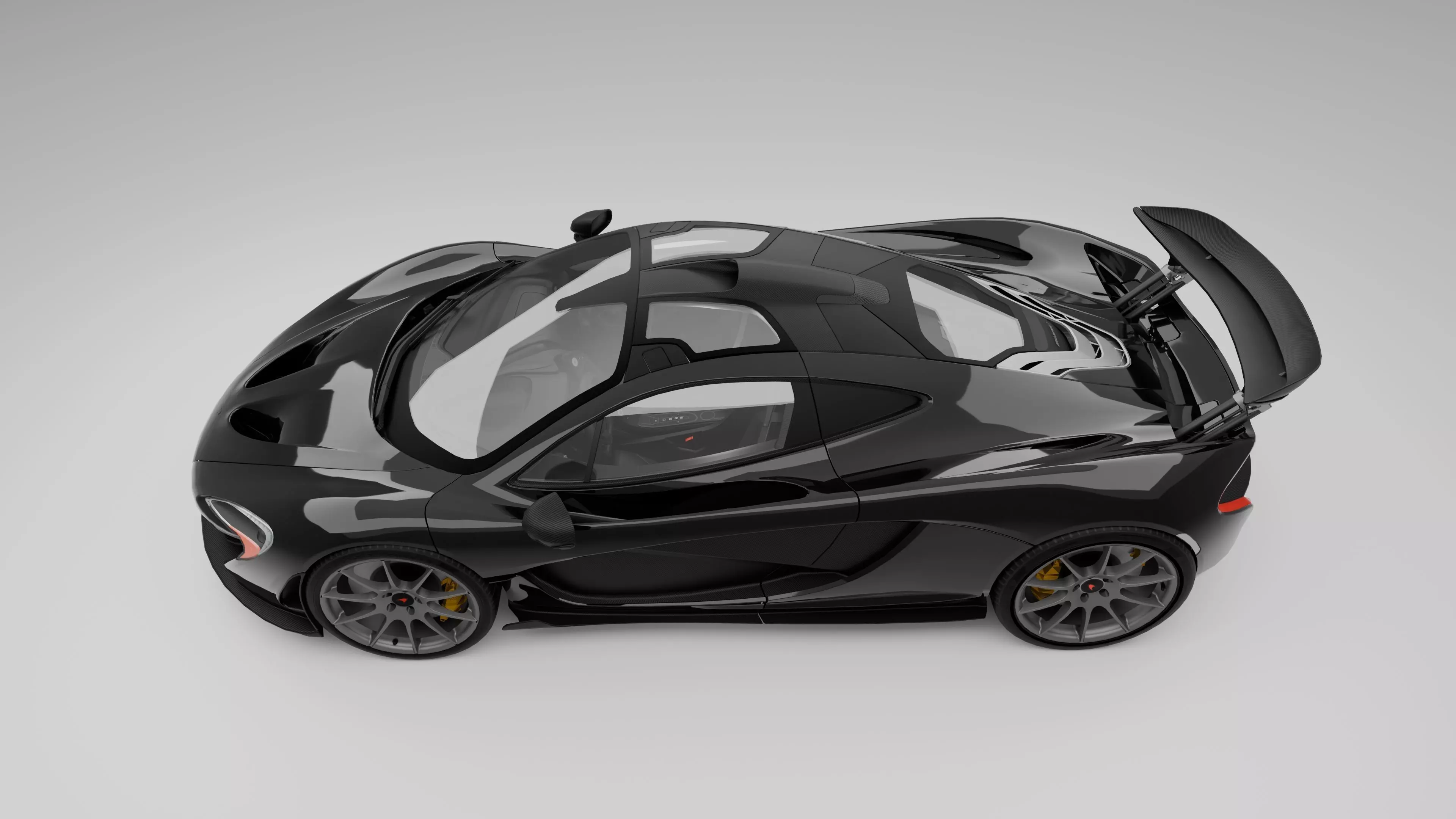 McLaren P1 3D model_4