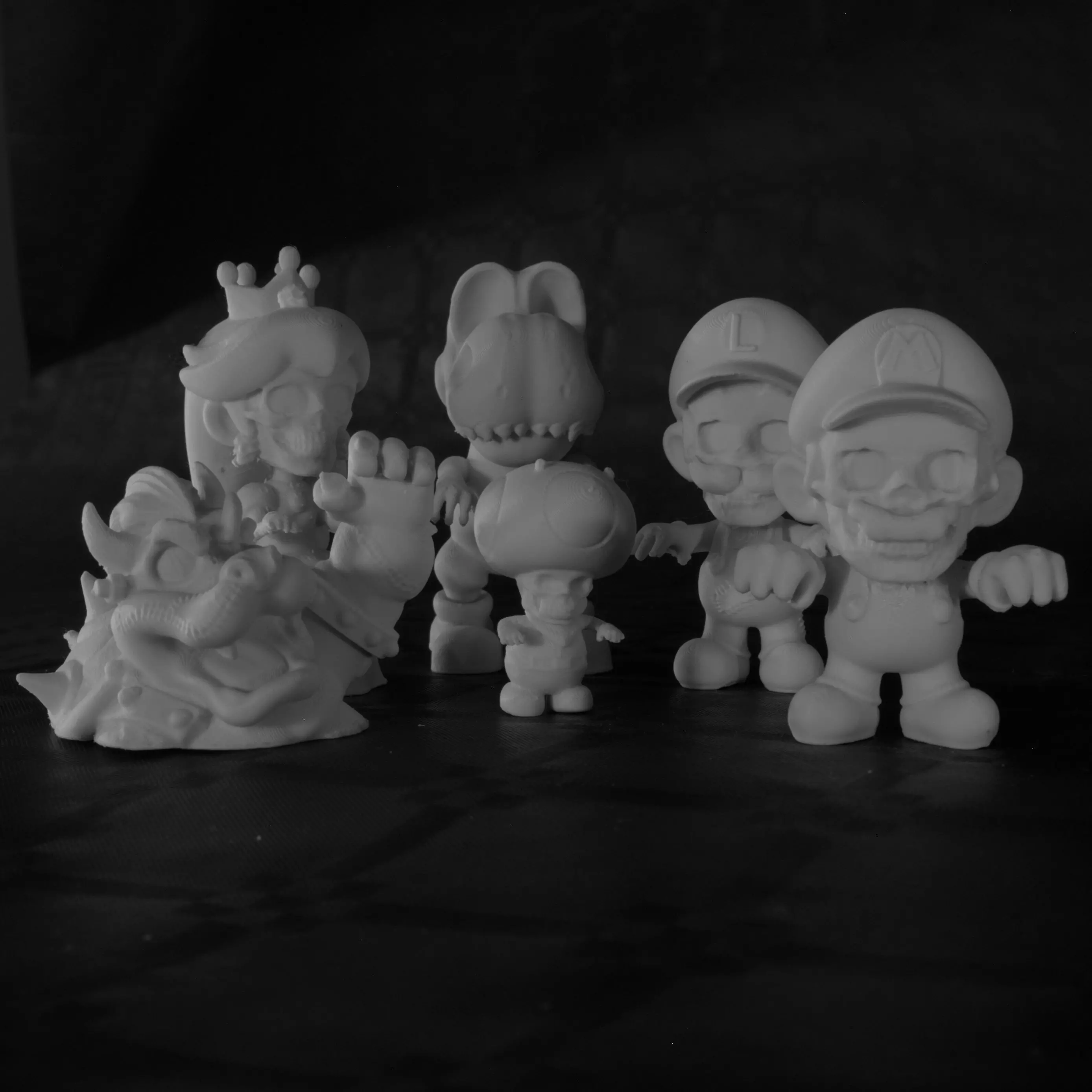 Ghoulish Mario Time - Zombie Pack Halloween 3D print model_1