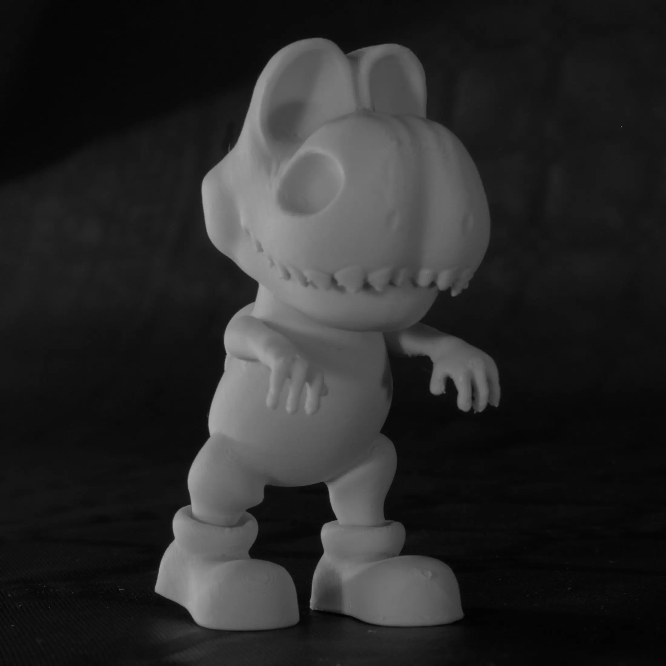 Ghoulish Mario Time - Zombie Pack Halloween 3D print model_15