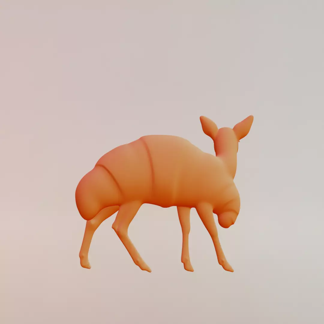 Bambini Crostini Italian brainrot Printable 3D print model_7