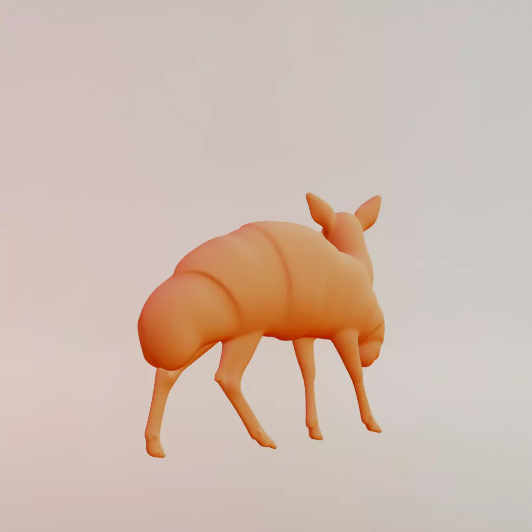 Bambini Crostini Italian brainrot Printable 3D print model_6