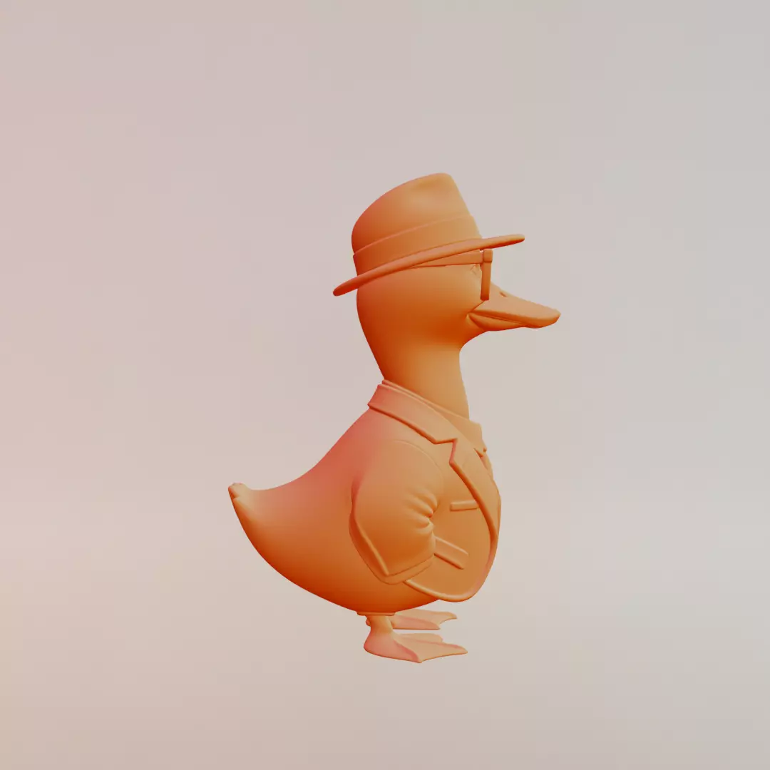 Brr Brr Gangster Gusini Italian brainrot Printable 3D print model_10