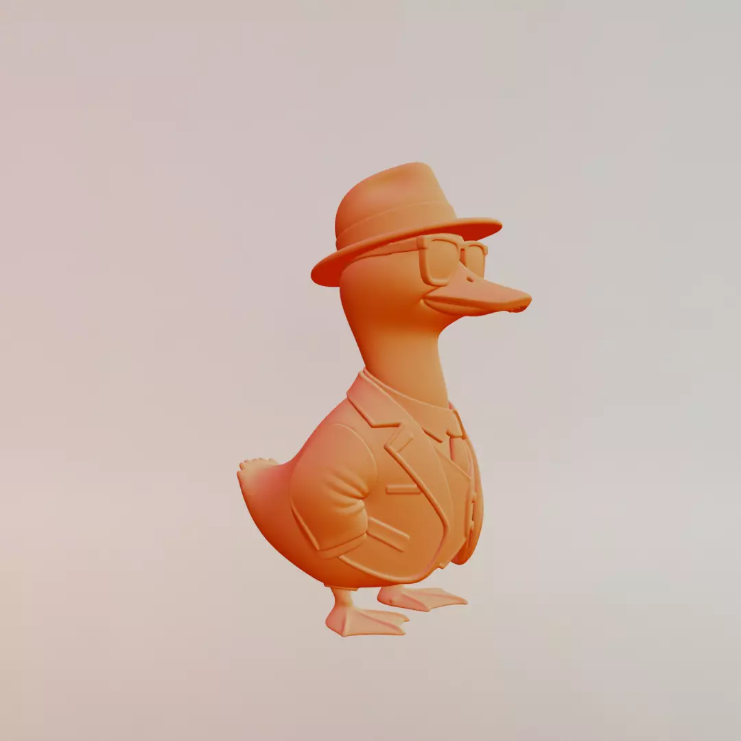 Brr Brr Gangster Gusini Italian brainrot Printable 3D print model_11