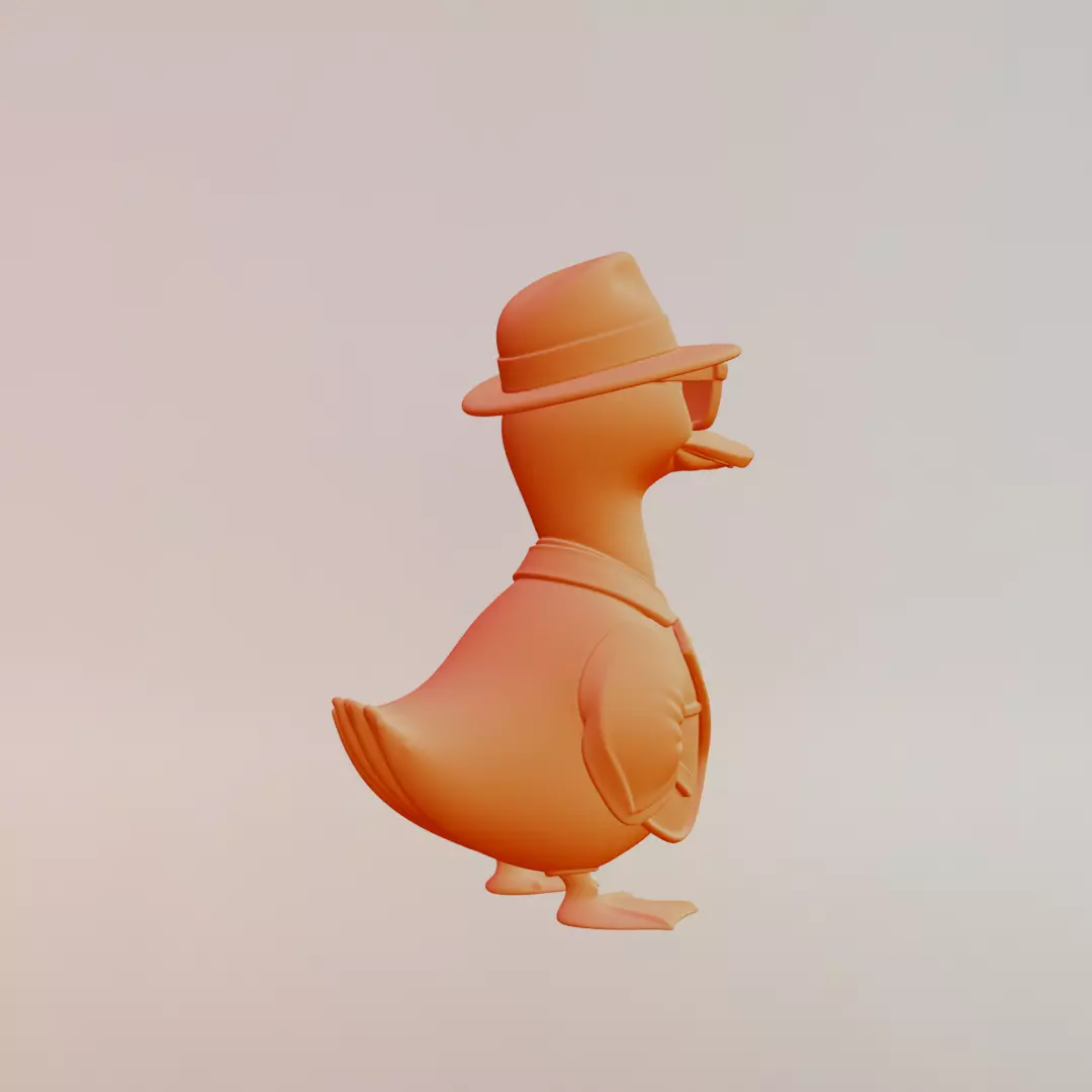 Brr Brr Gangster Gusini Italian brainrot Printable 3D print model_9