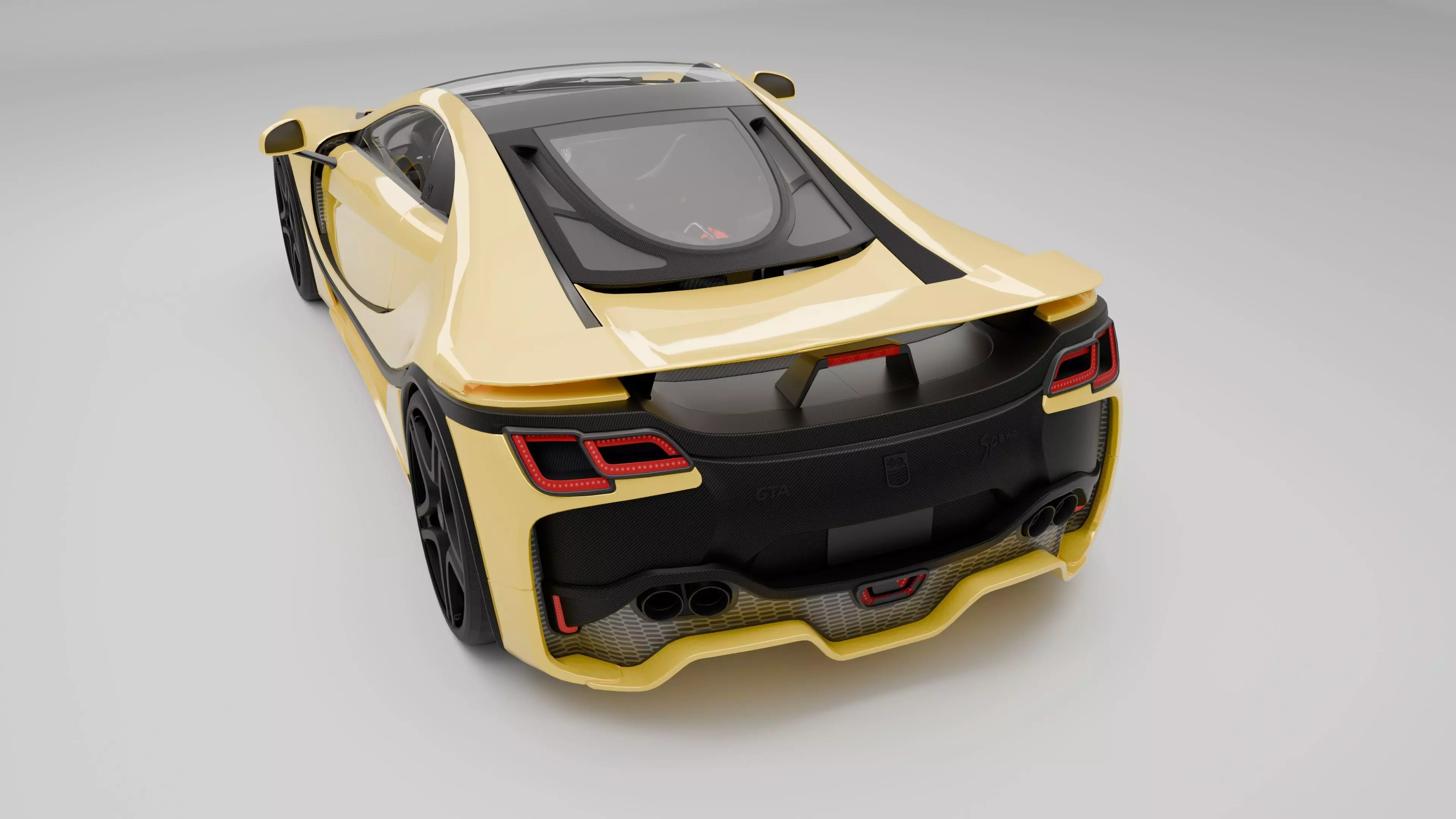GTA Spano 3D model_8