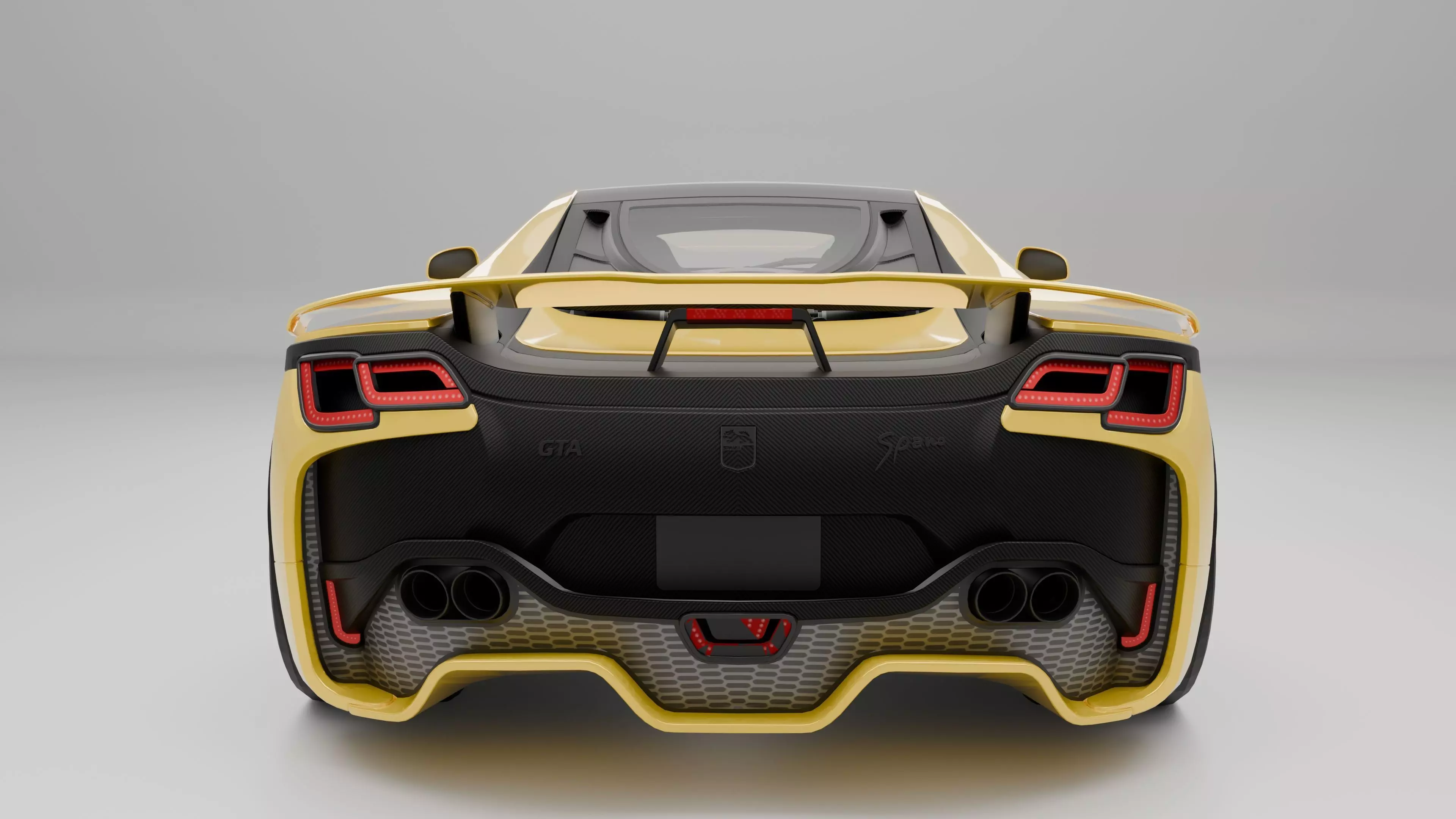 GTA Spano 3D model_9