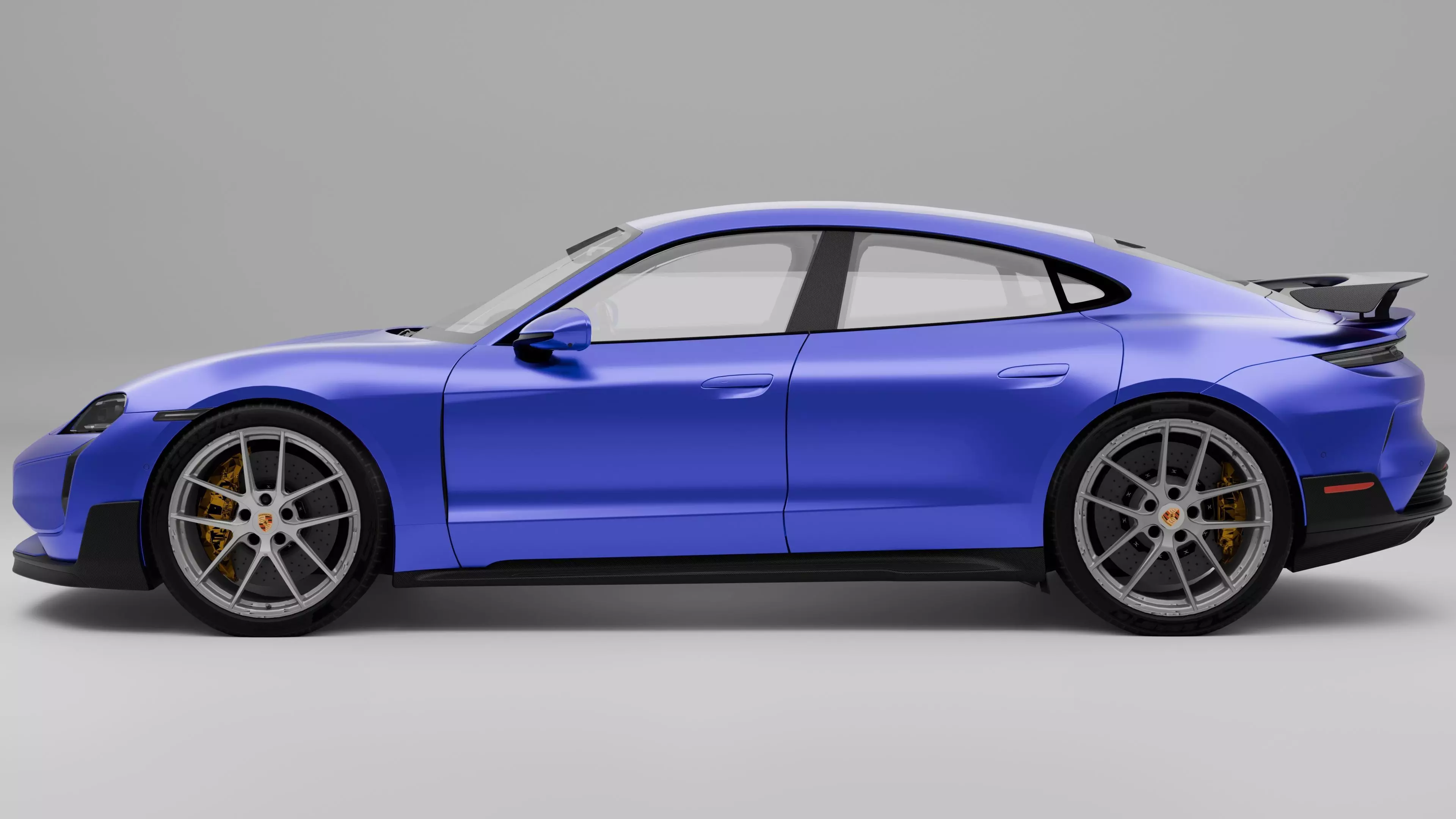 Porsche Taycan Turbo GT 3D model_5