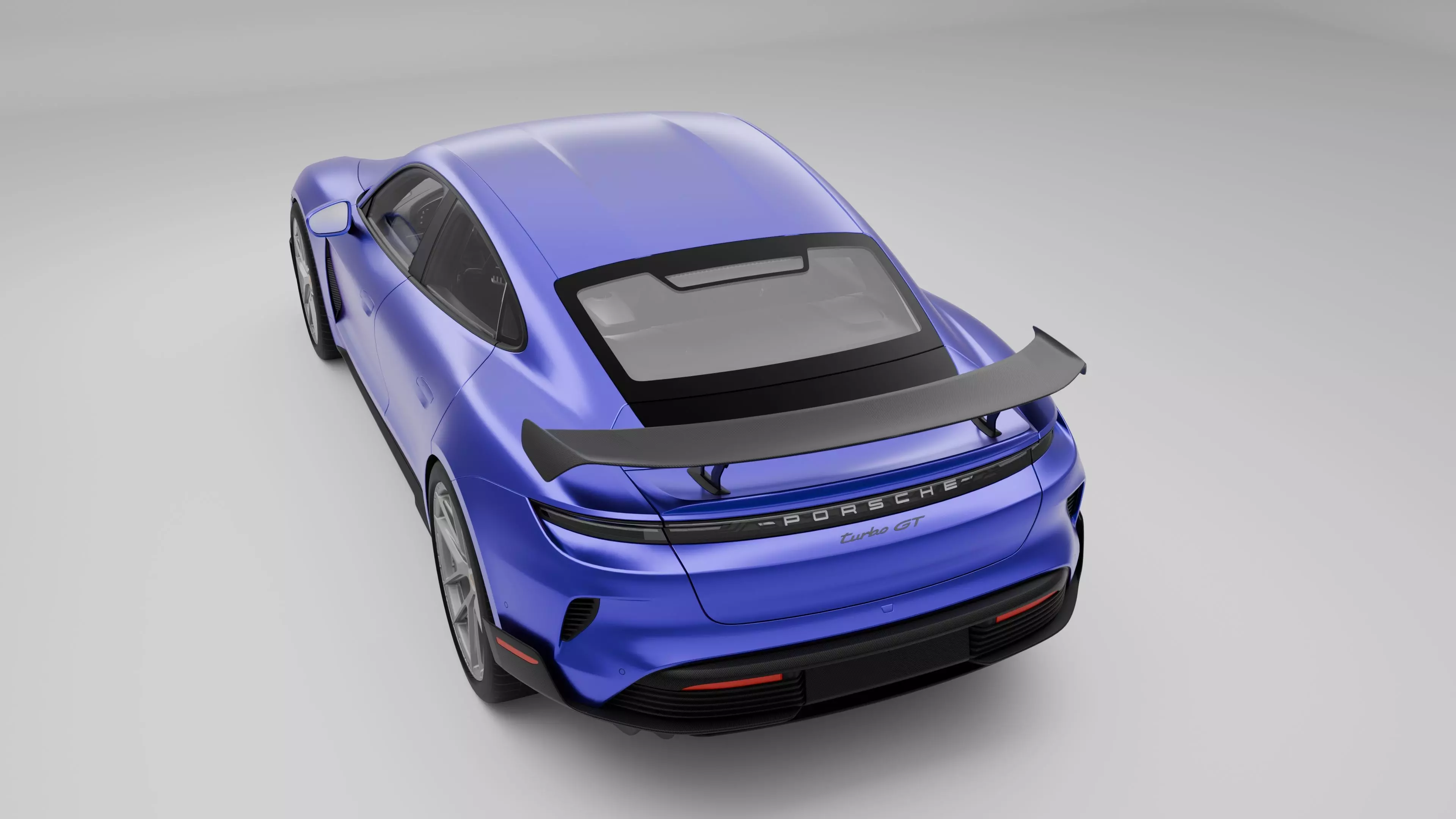 Porsche Taycan Turbo GT 3D model_8