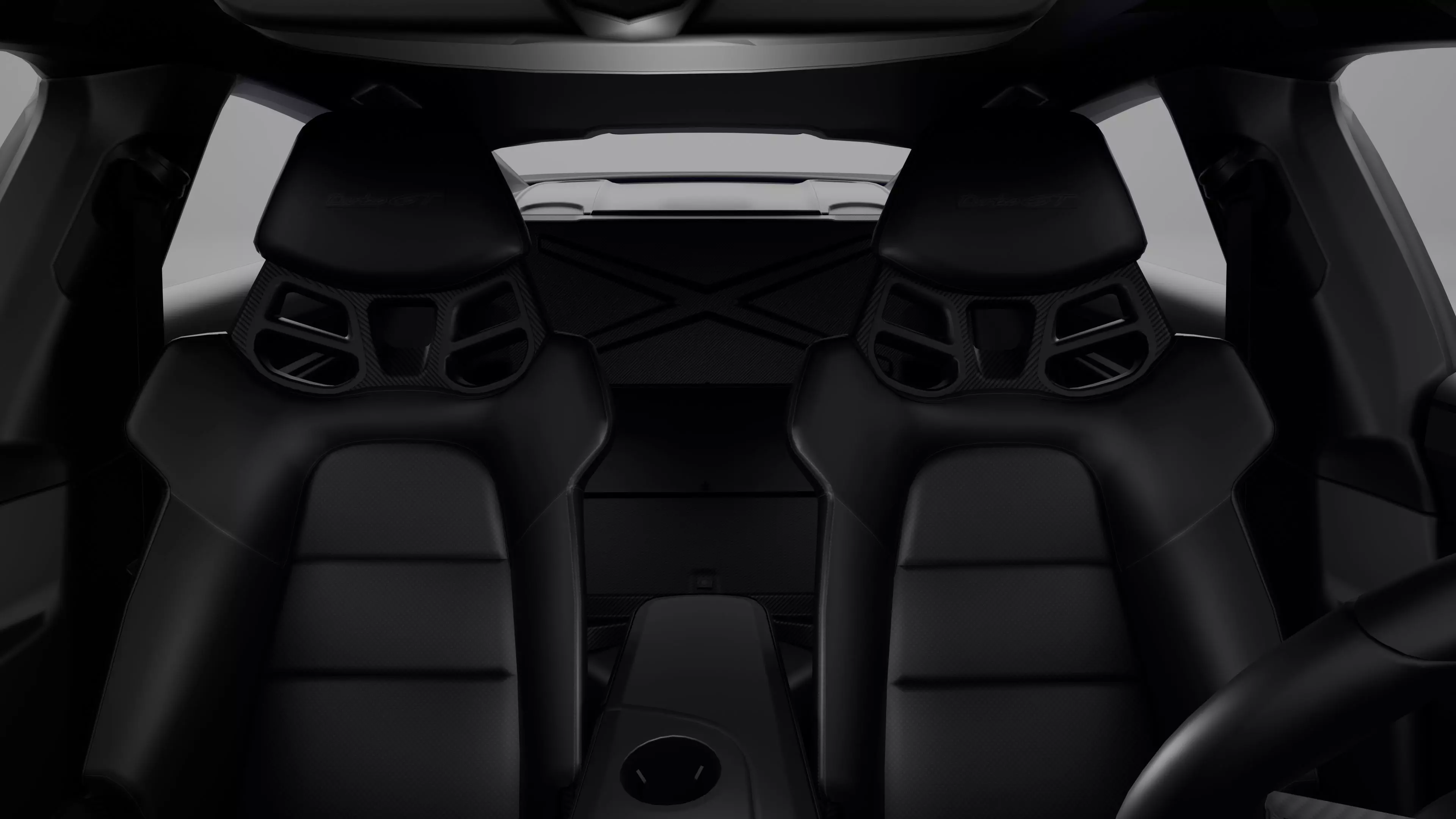 Porsche Taycan Turbo GT 3D model_11