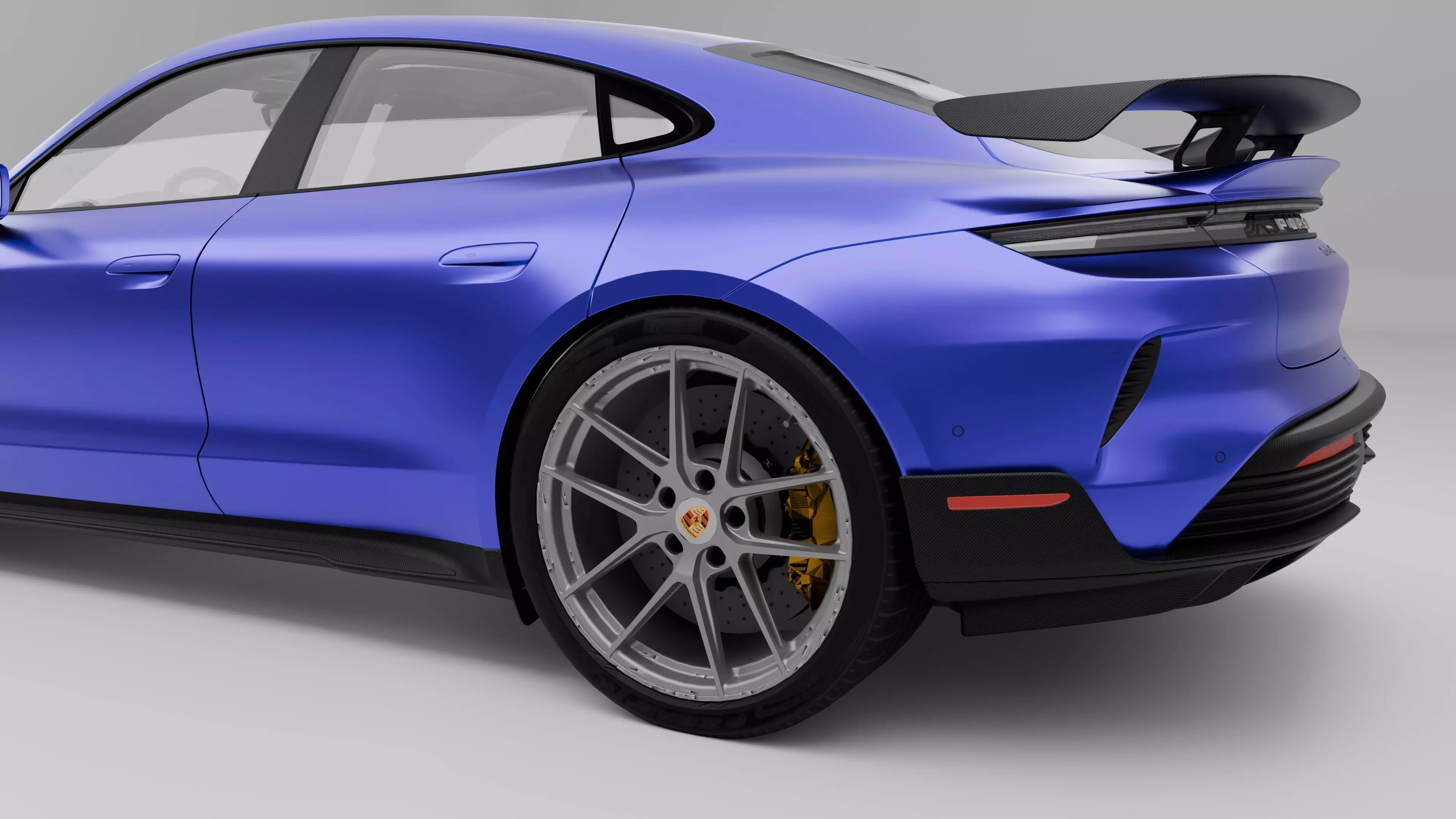 Porsche Taycan Turbo GT 3D model_7