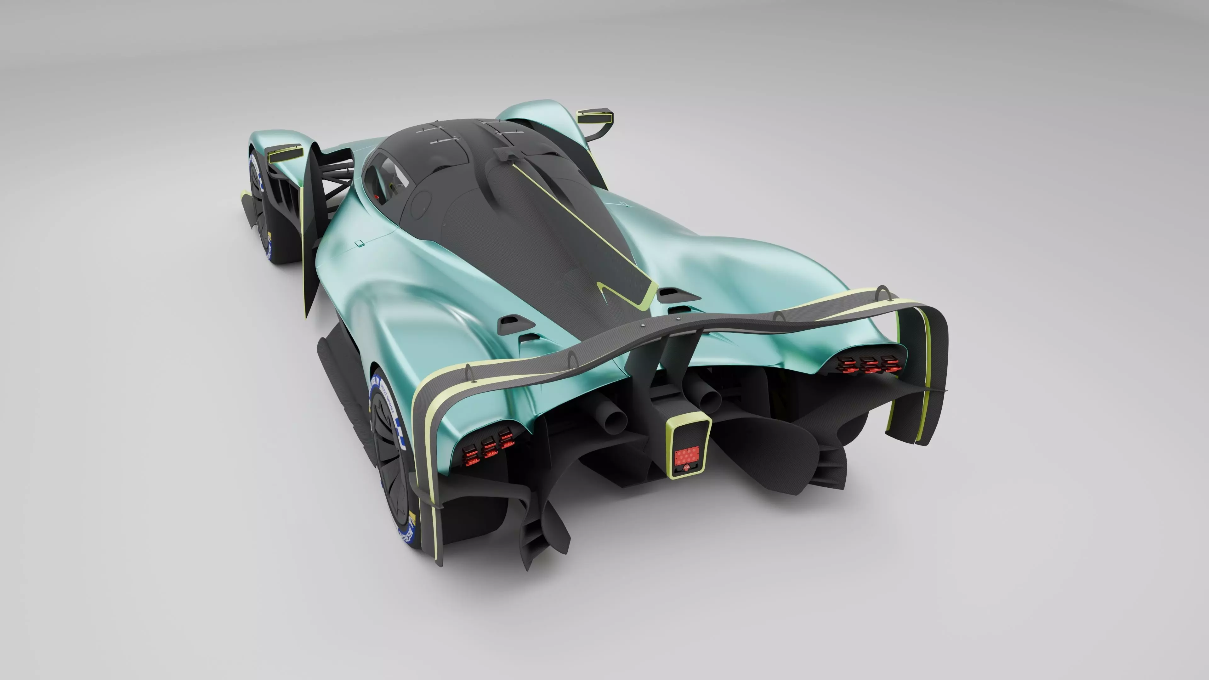 Aston Martin Valkyrie AMR Pro 3D model_8