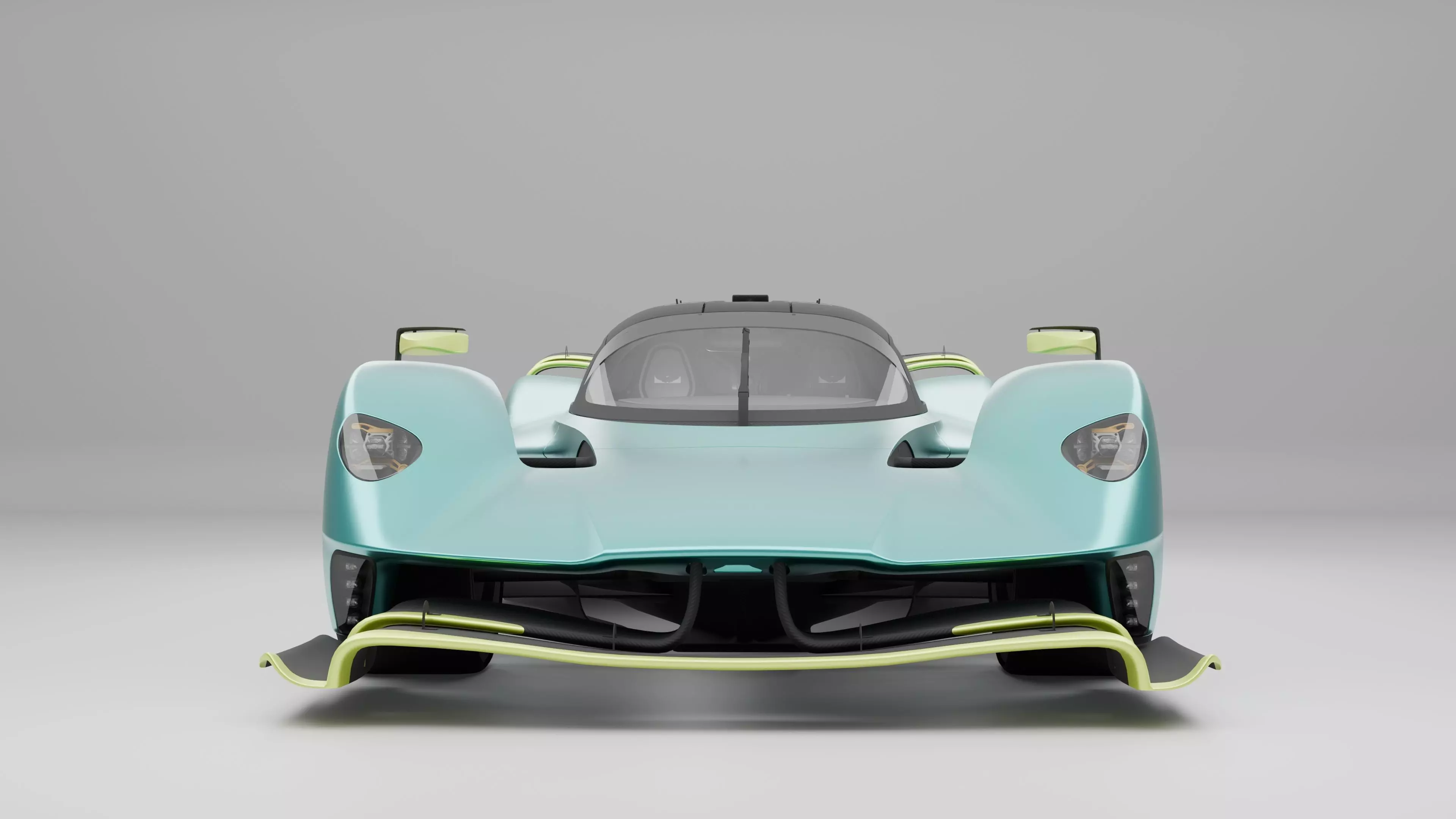Aston Martin Valkyrie AMR Pro 3D model_2