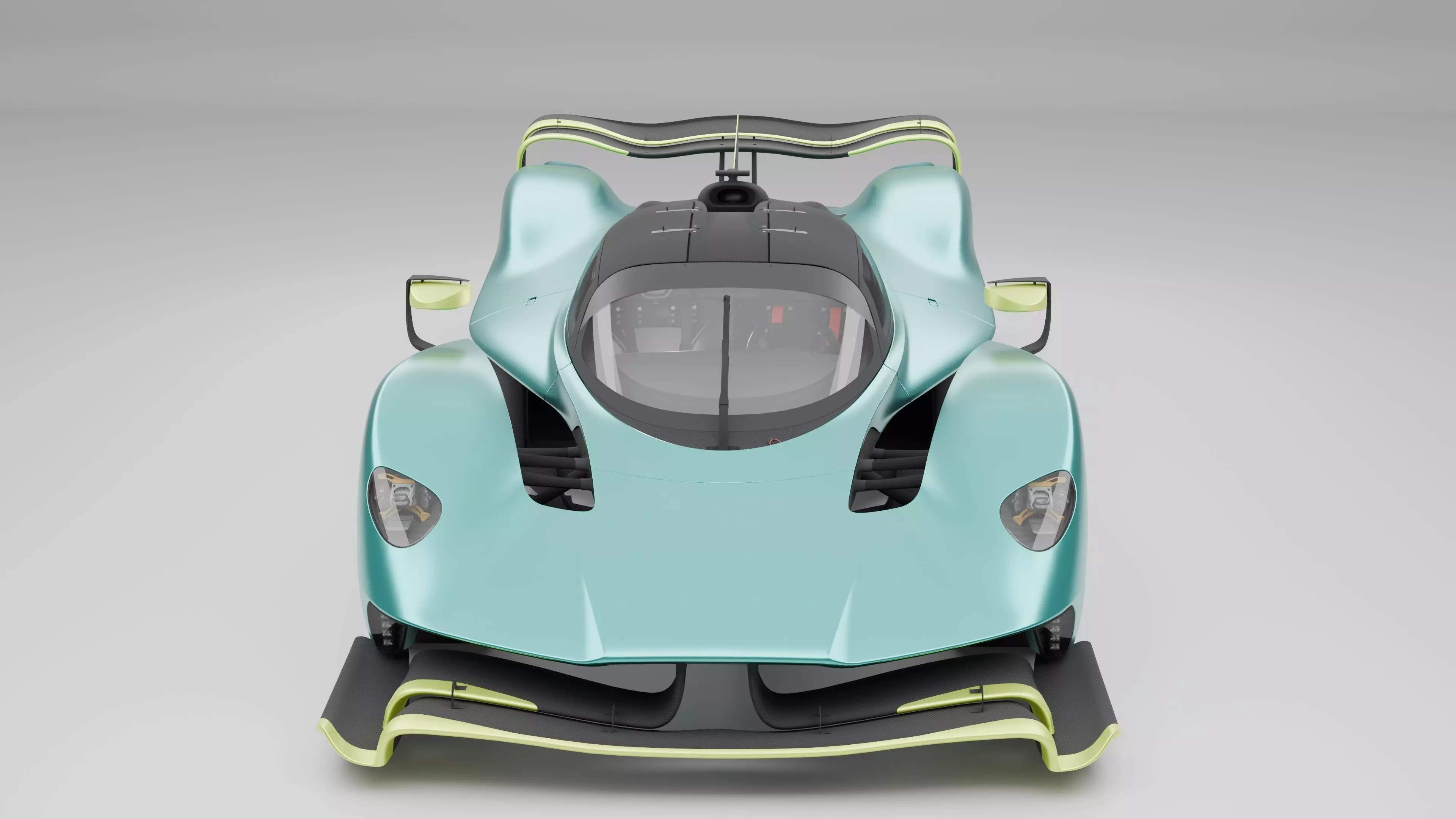 Aston Martin Valkyrie AMR Pro 3D model_3