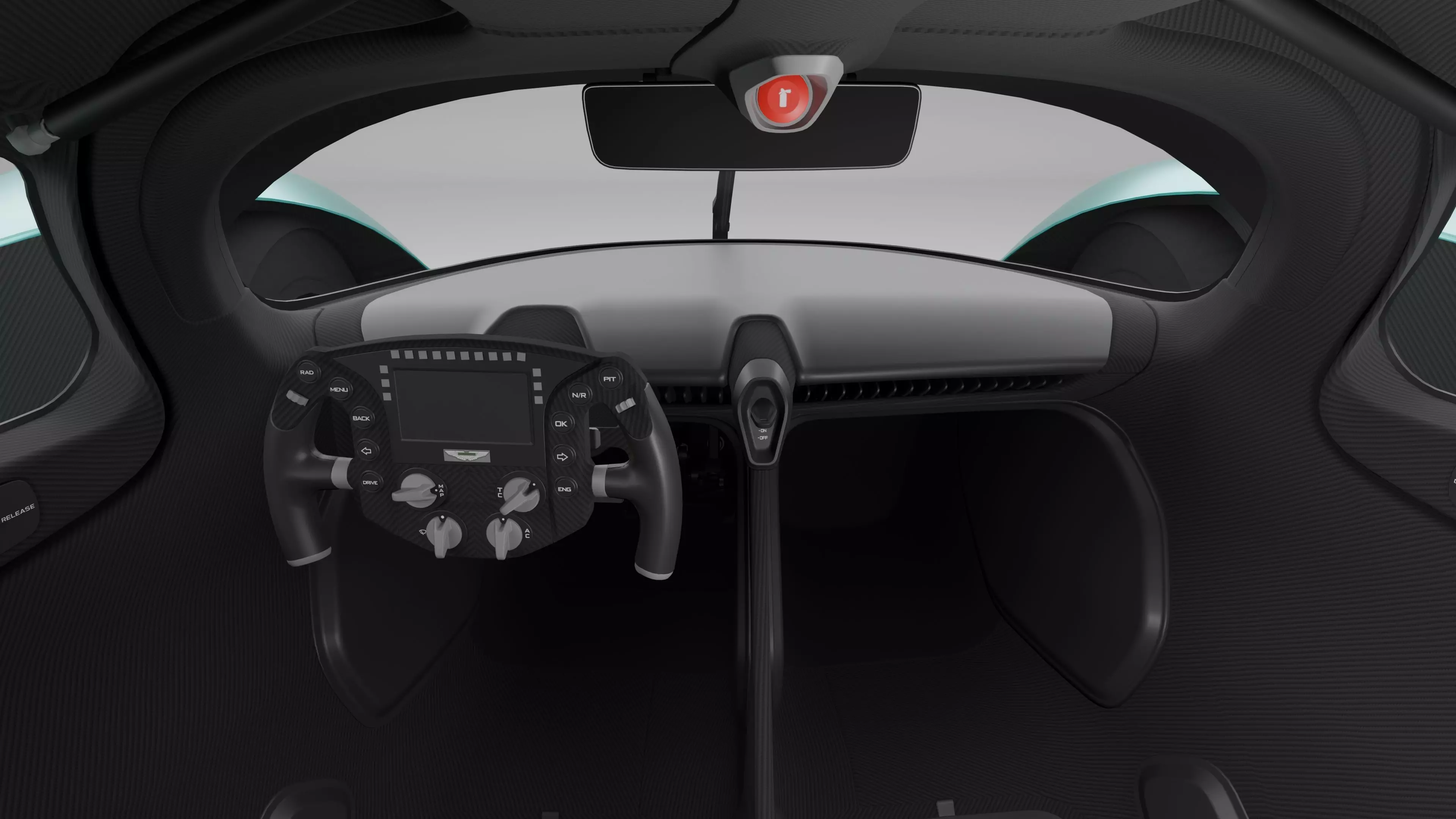 Aston Martin Valkyrie AMR Pro 3D model_10