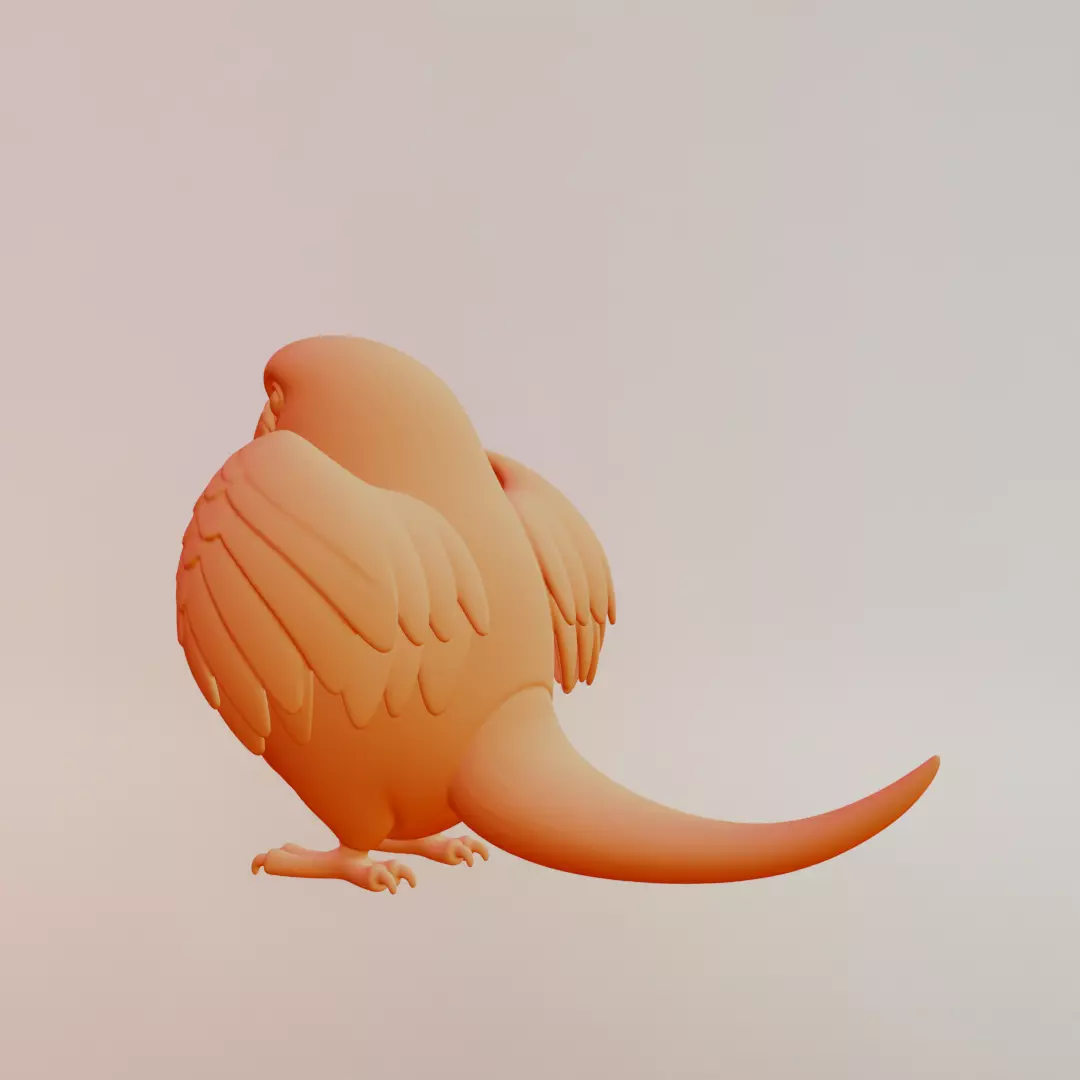 Mangolini Parrocini Italian brainrot Printable 3D print model_5