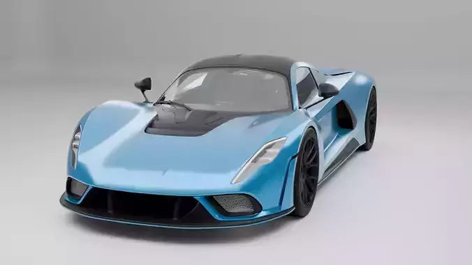 Hennessey Venom F5 3D model