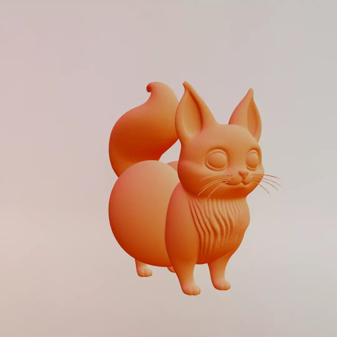 Peachi Foxilini Italian brainrot Printable 3D print model_12