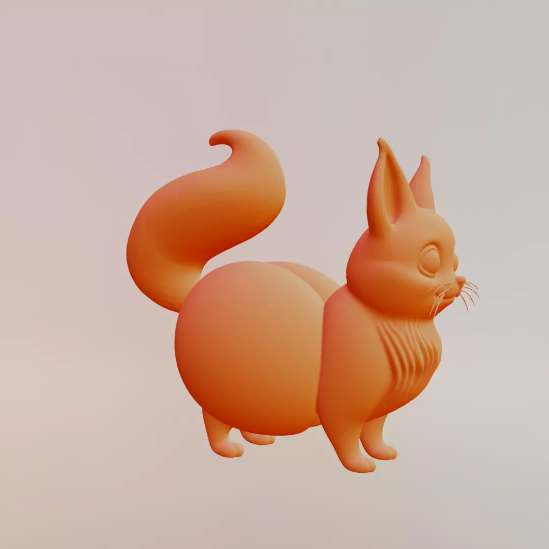 Peachi Foxilini Italian brainrot Printable 3D print model_11