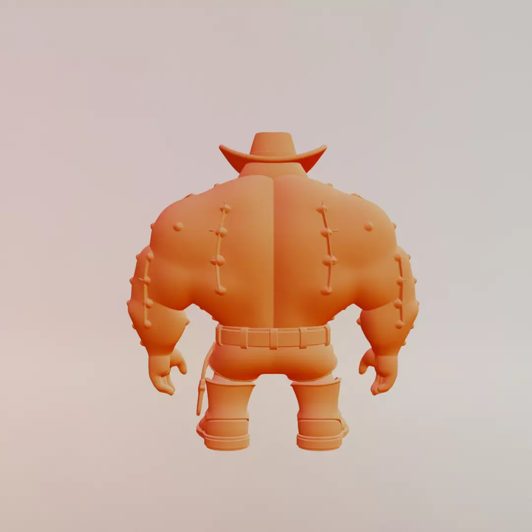 Penguinelli Cactussini Italian brainrot Printable 3D print model_7