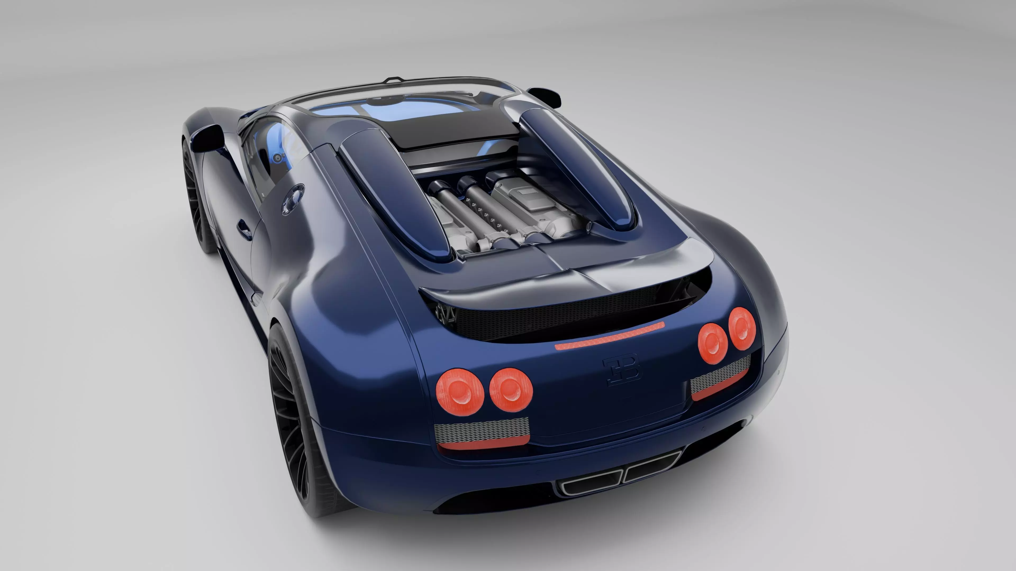 Bugatti Veyron Grand Sport Vitesse 3D model_8