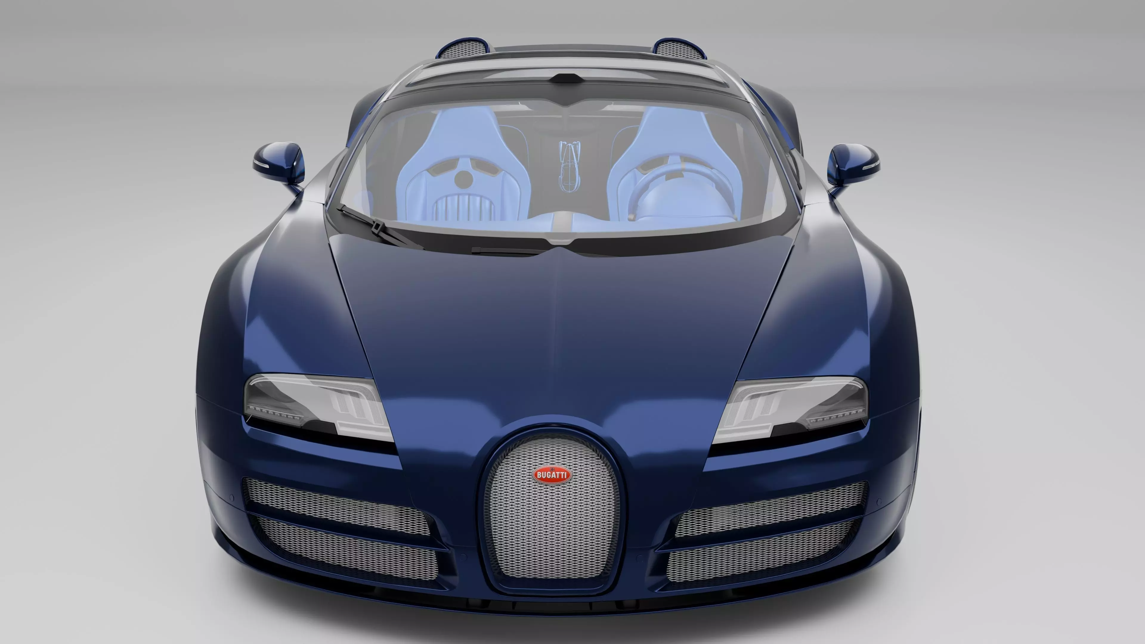 Bugatti Veyron Grand Sport Vitesse 3D model_3