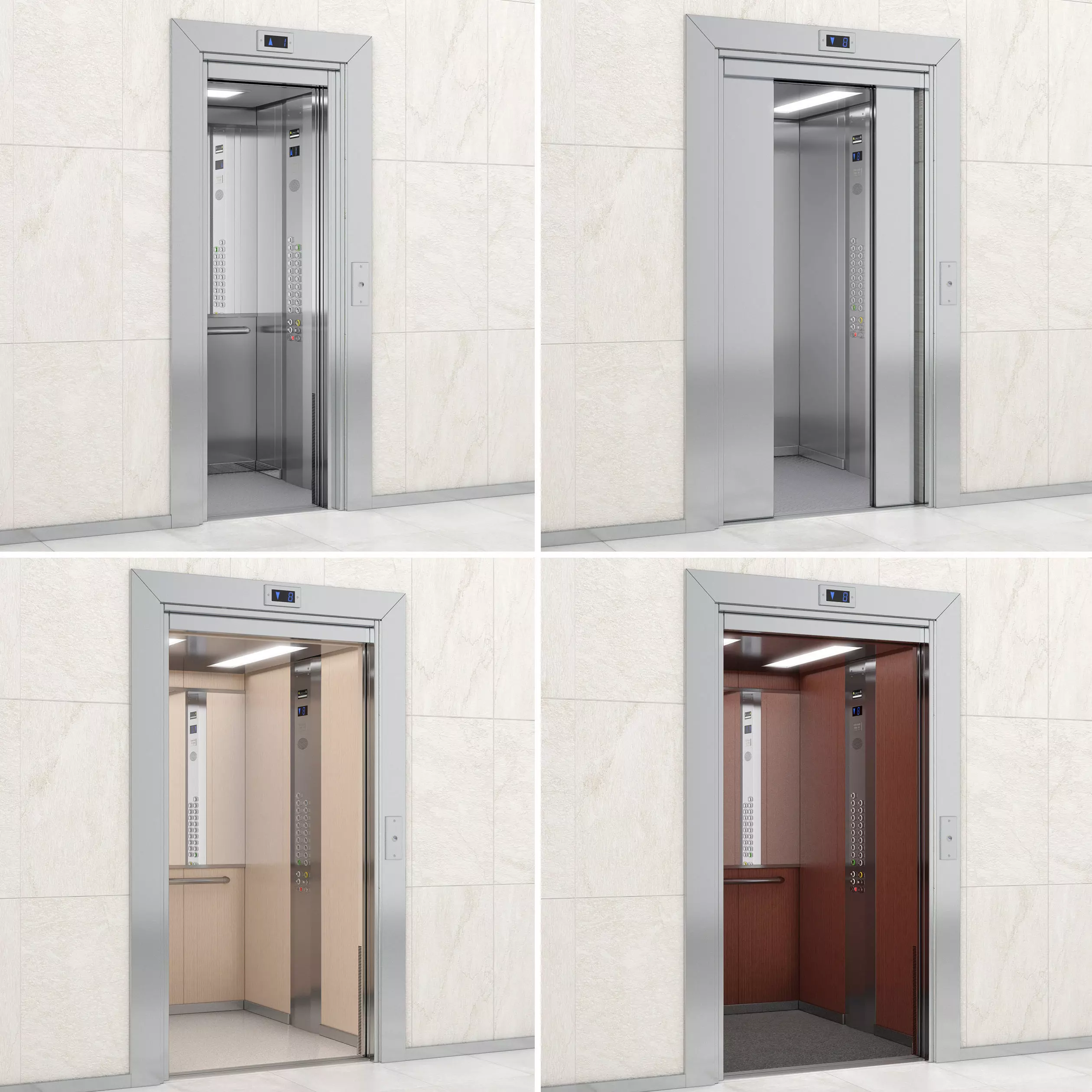 OTIS Gen 2 Elevator 3D model_5