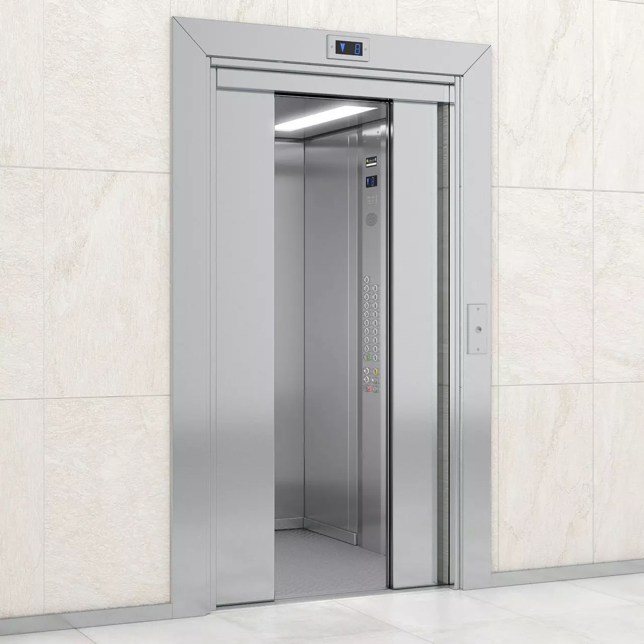 OTIS Gen 2 Elevator 3D model_11