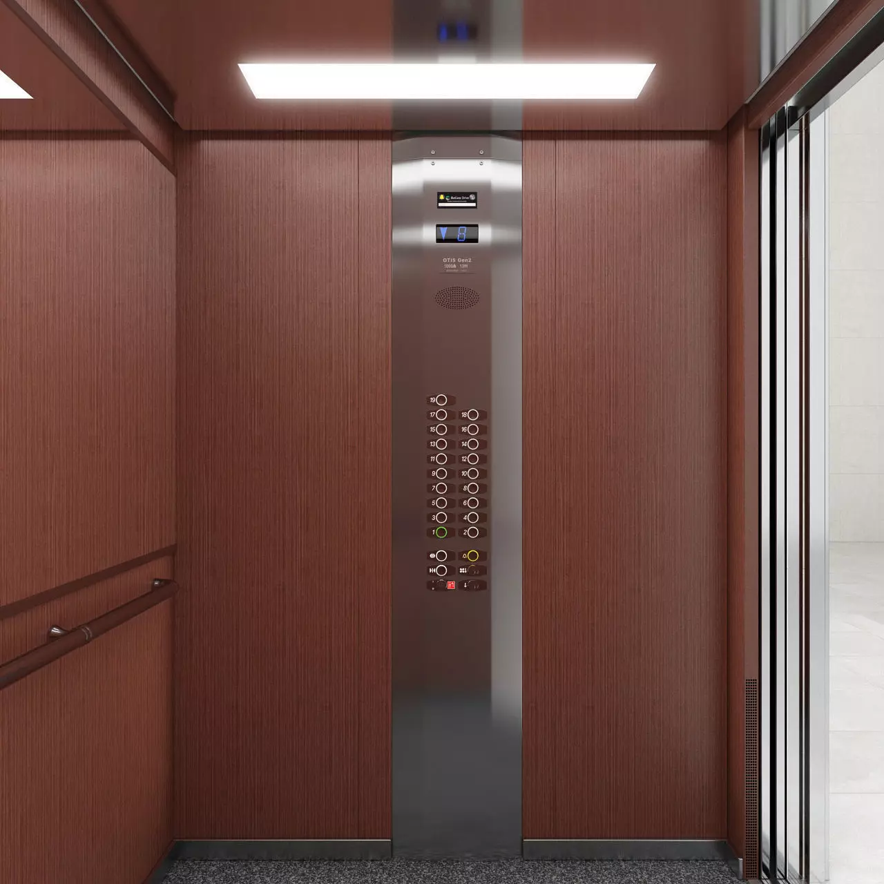 OTIS Gen 2 Elevator 3D model_16
