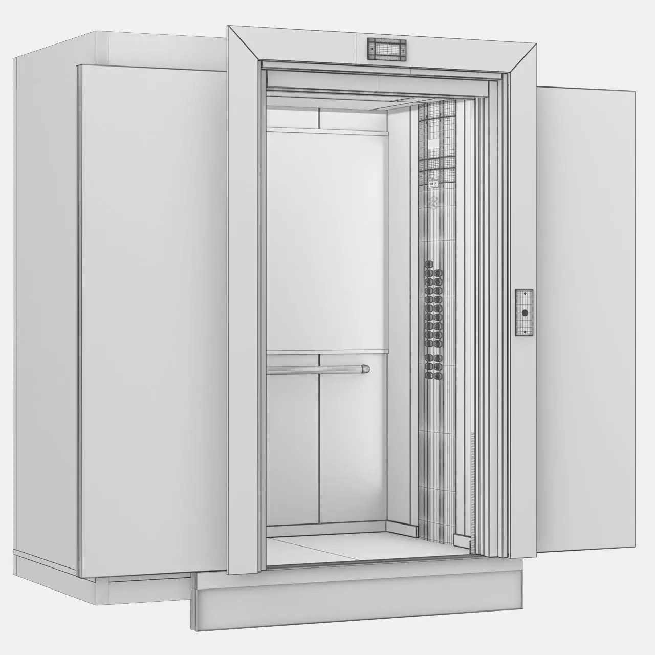 OTIS Gen 2 Elevator 3D model_7