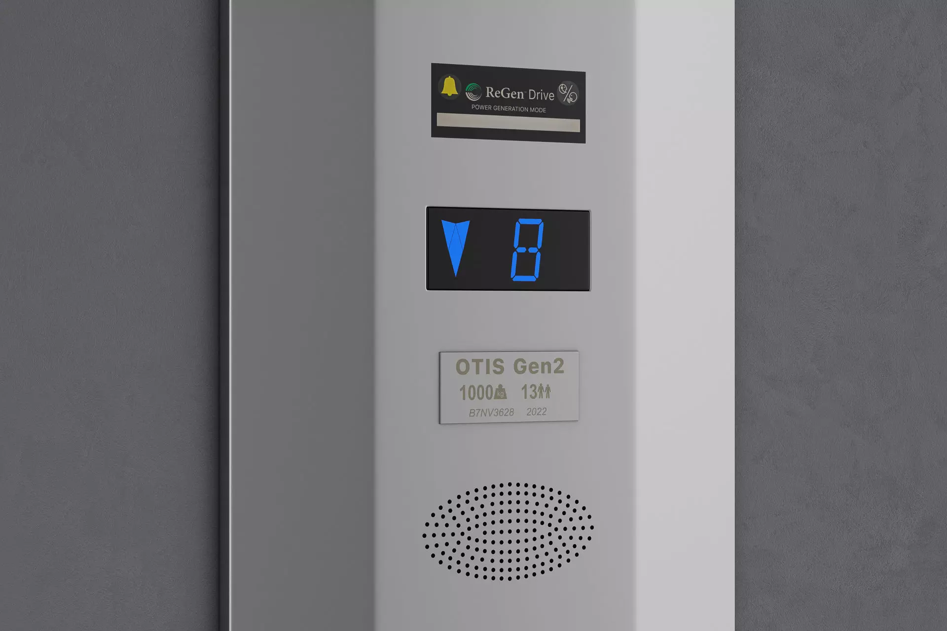 OTIS Gen 2 Elevator 3D model_17