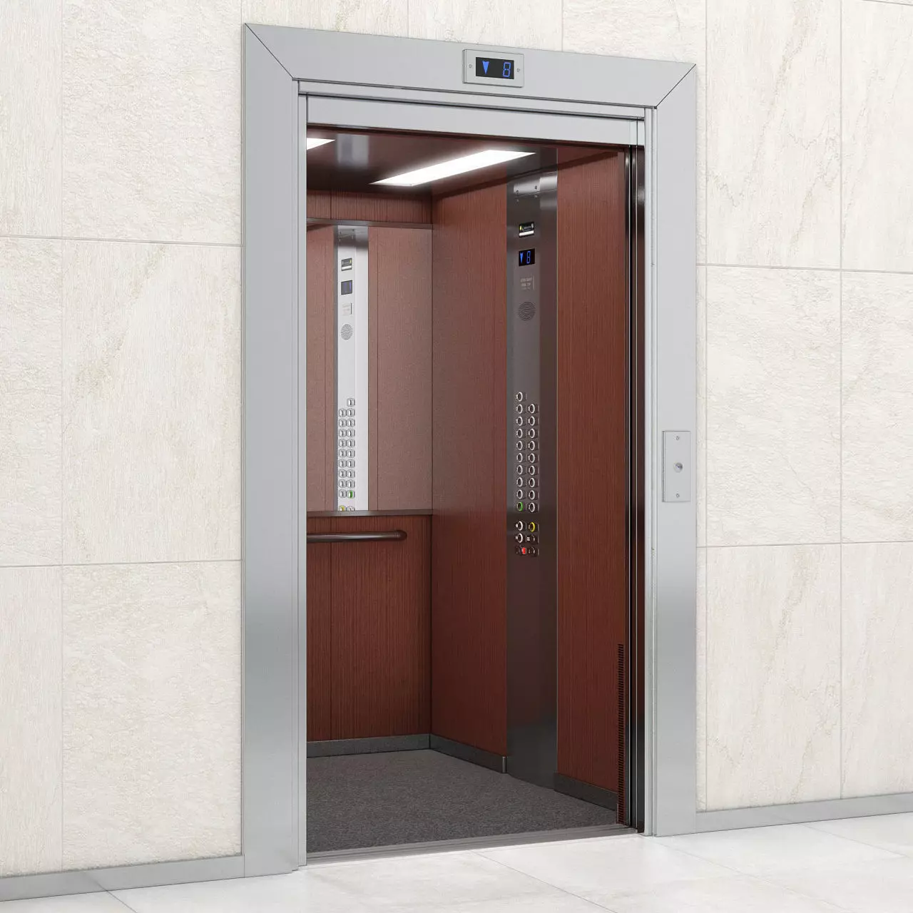 OTIS Gen 2 Elevator 3D model_15
