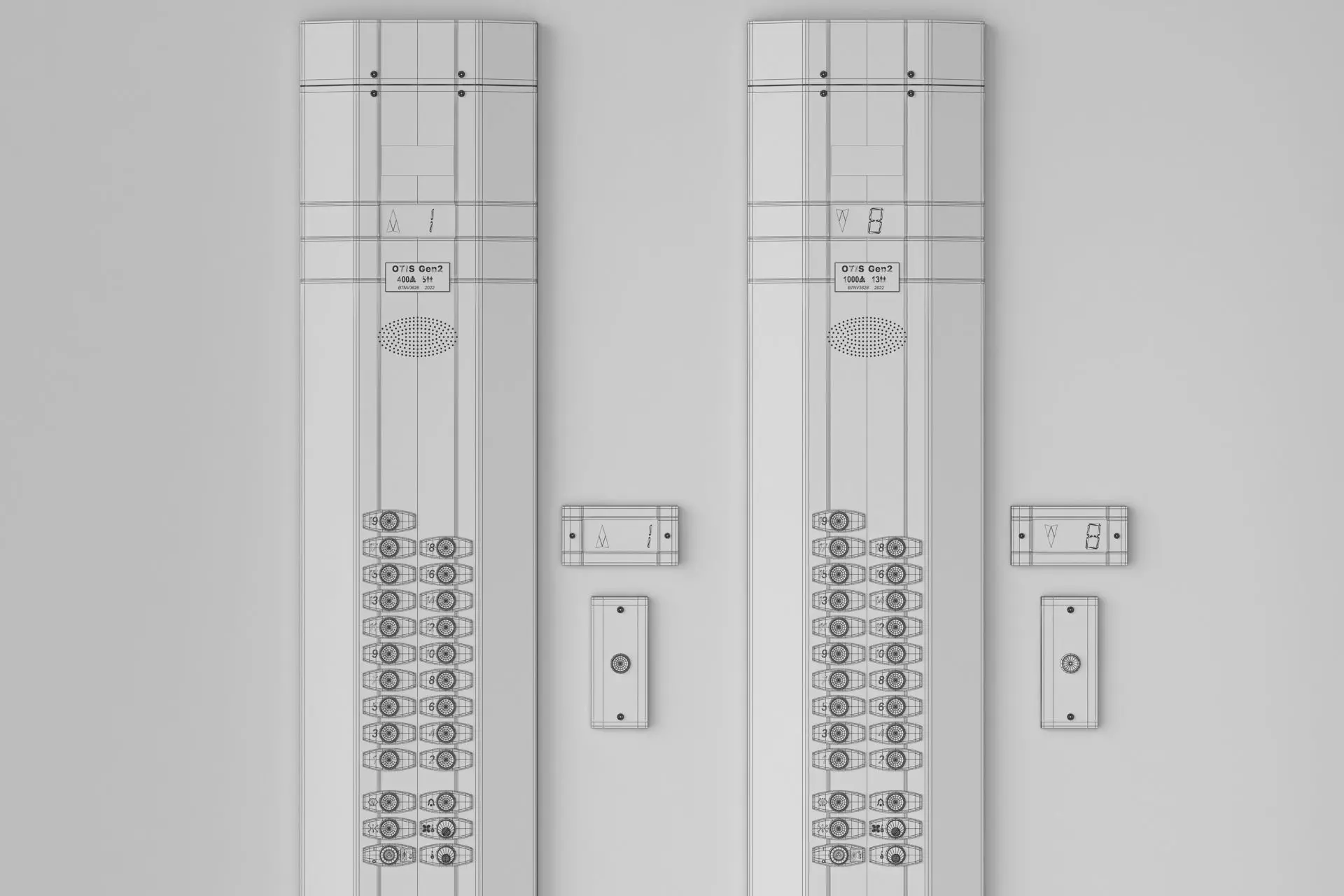 OTIS Gen 2 Elevator 3D model_27