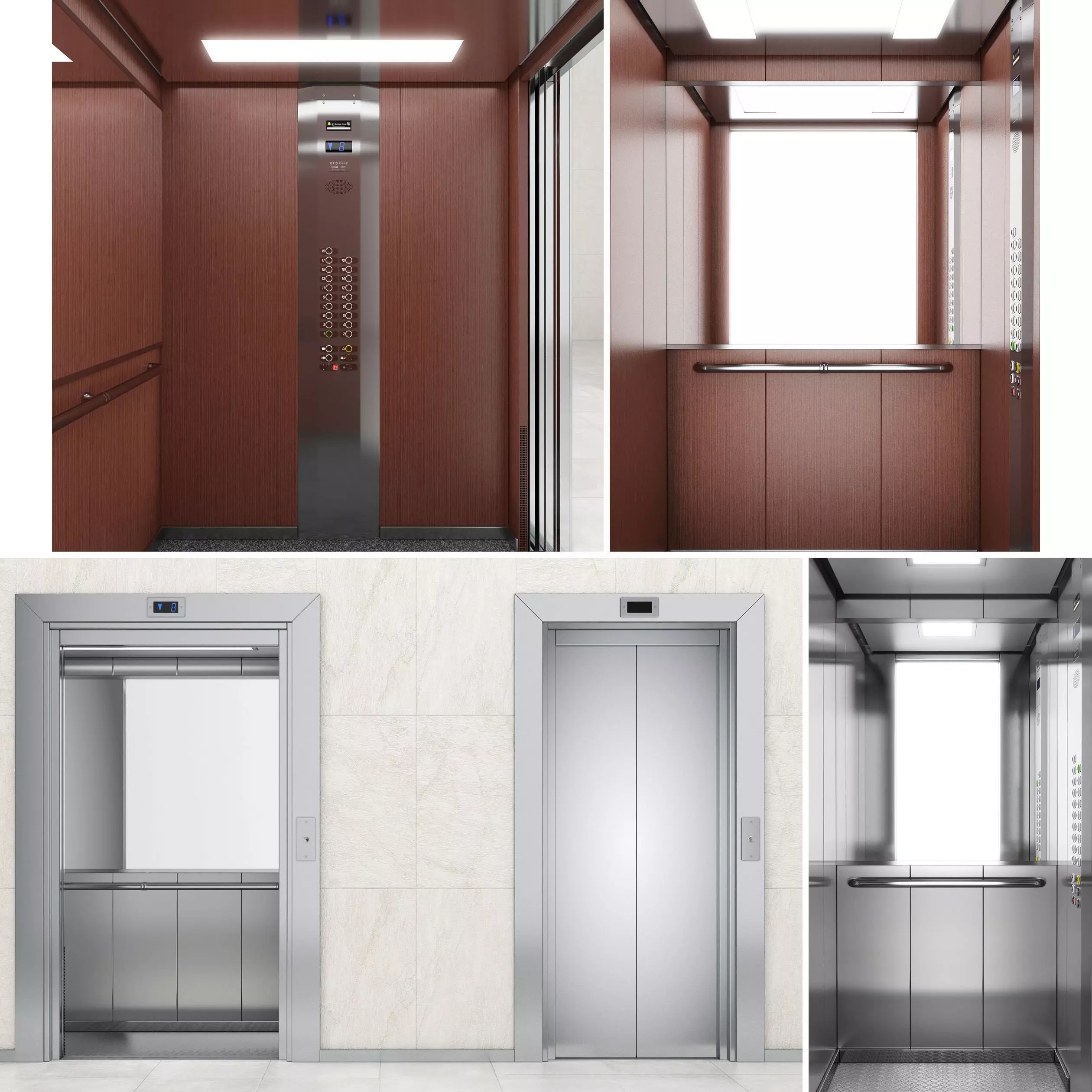 OTIS Gen 2 Elevator 3D model_6