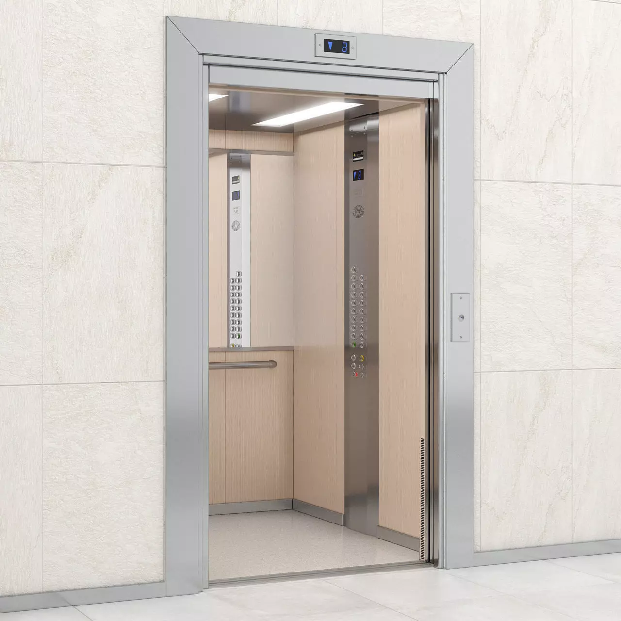 OTIS Gen 2 Elevator 3D model_12