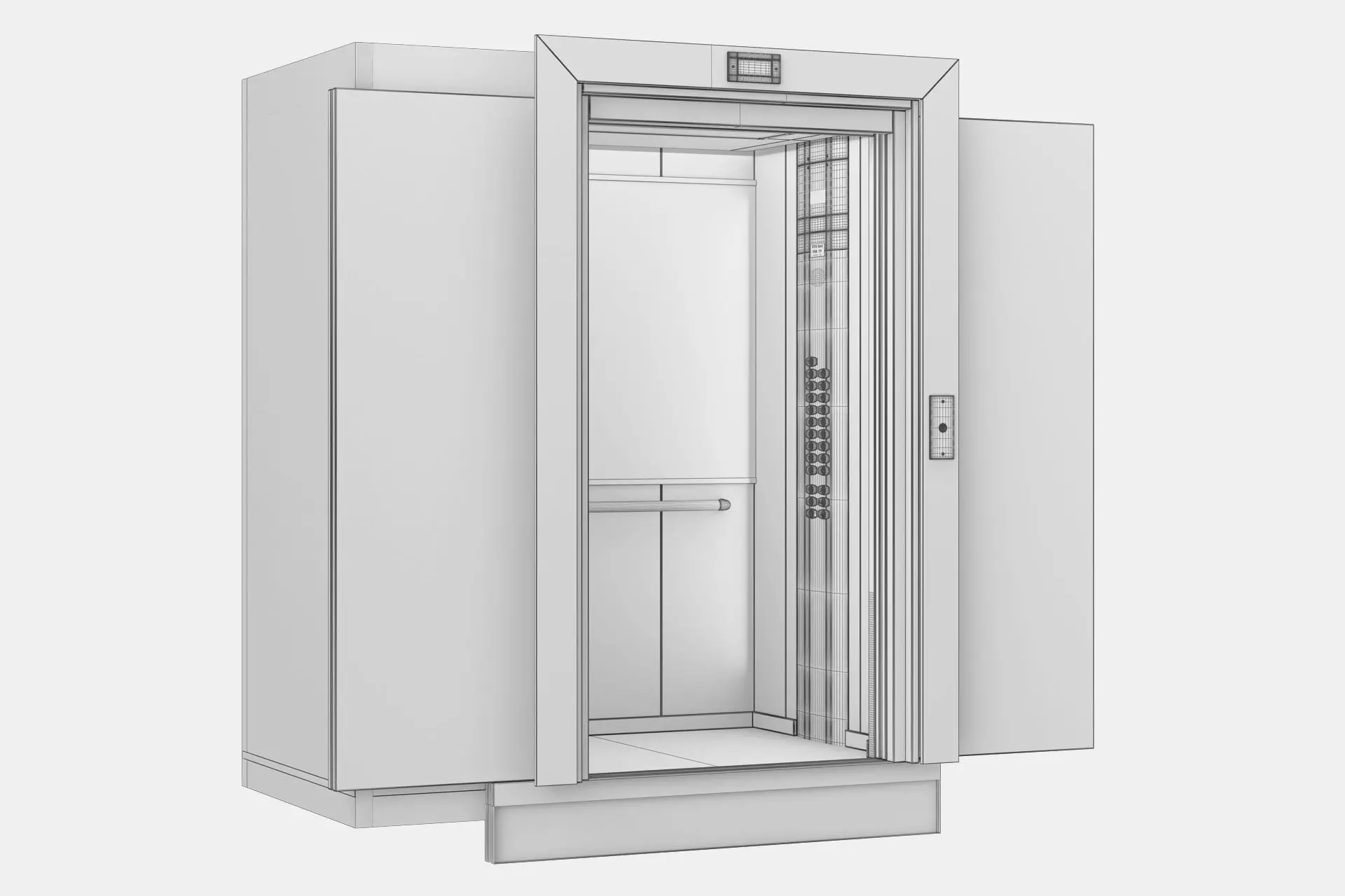 OTIS Gen 2 Elevator 3D model_25
