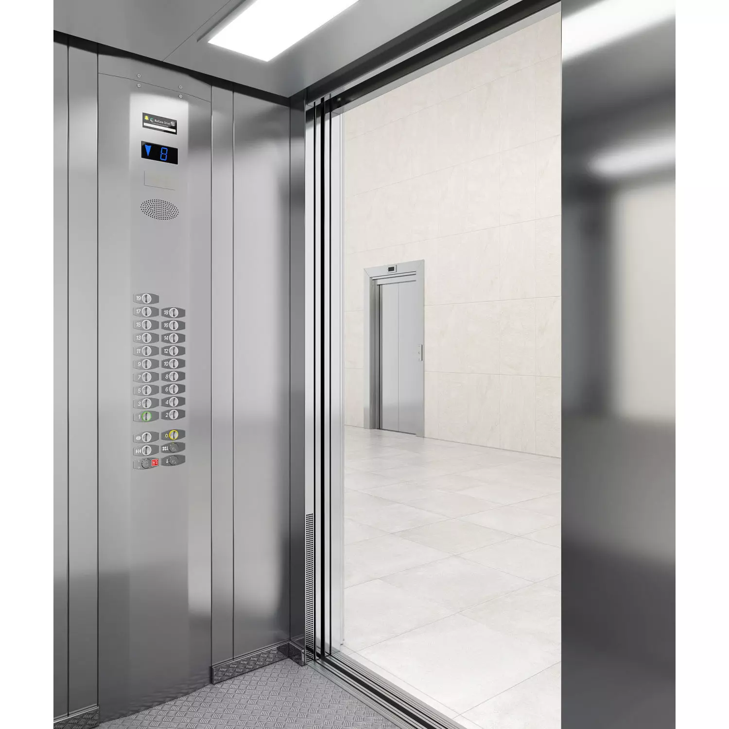 OTIS Gen 2 Elevator 3D model_4