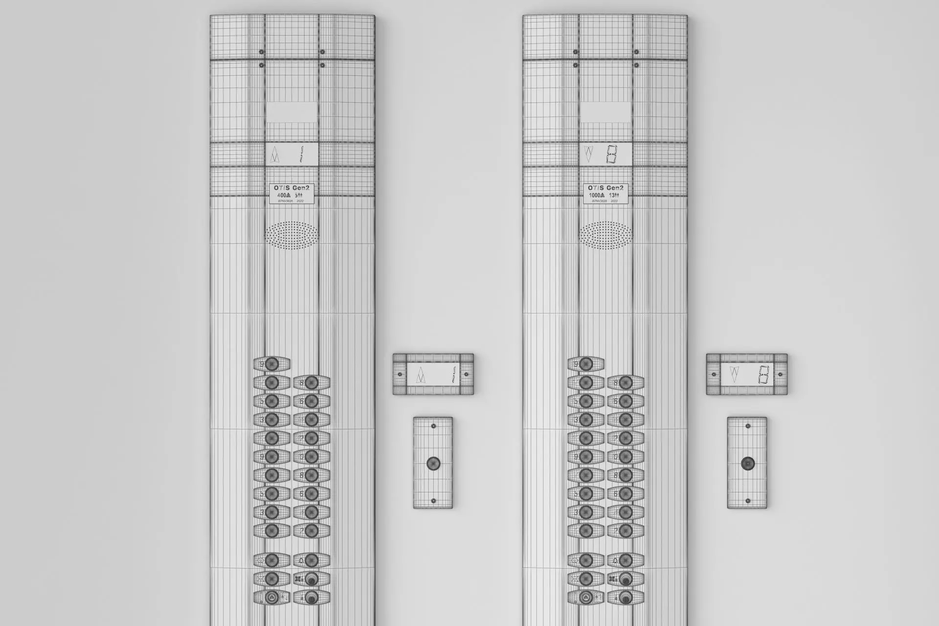 OTIS Gen 2 Elevator 3D model_26